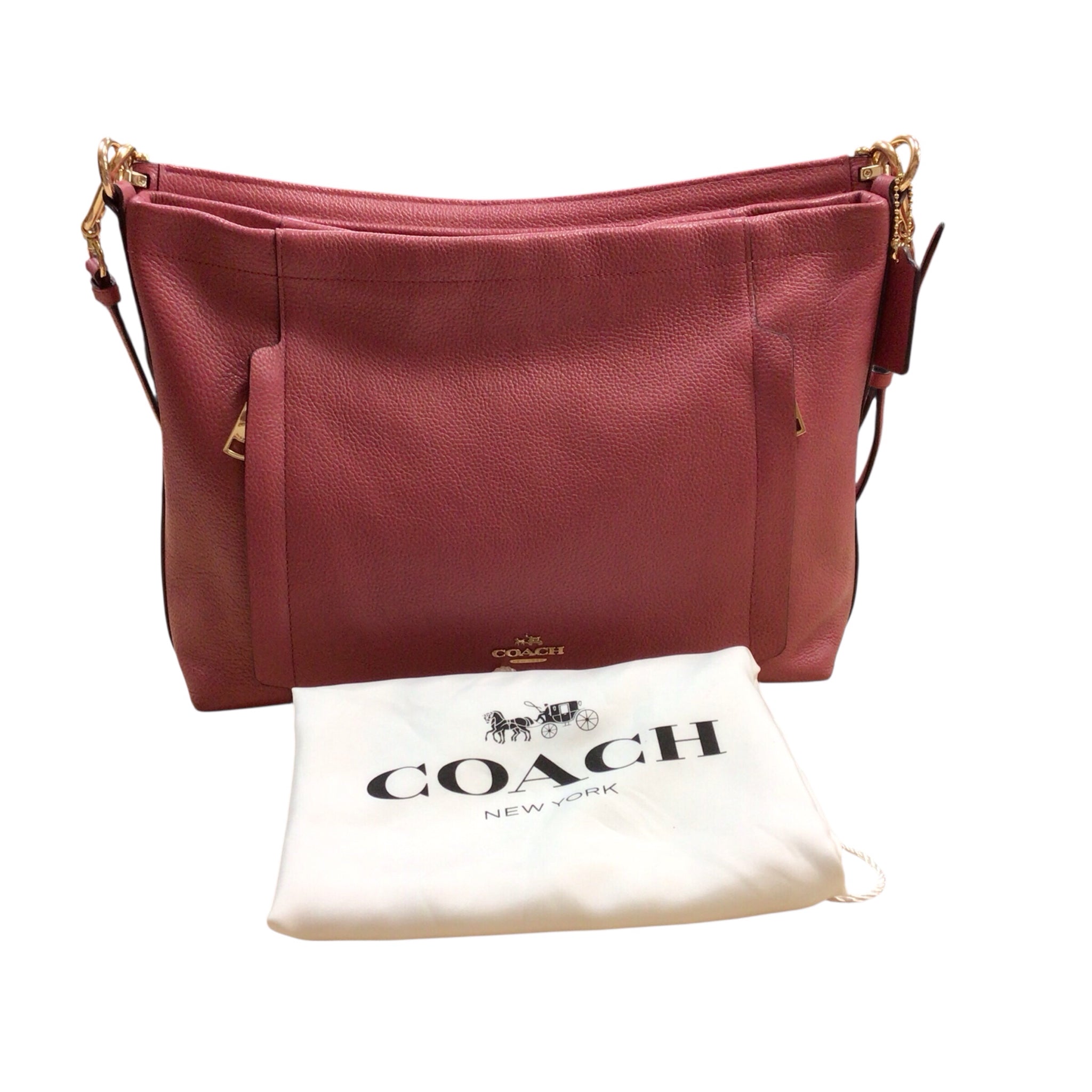 Coach 24770 "Scout" Pebbled Leather Hobo Shoulder Bag
