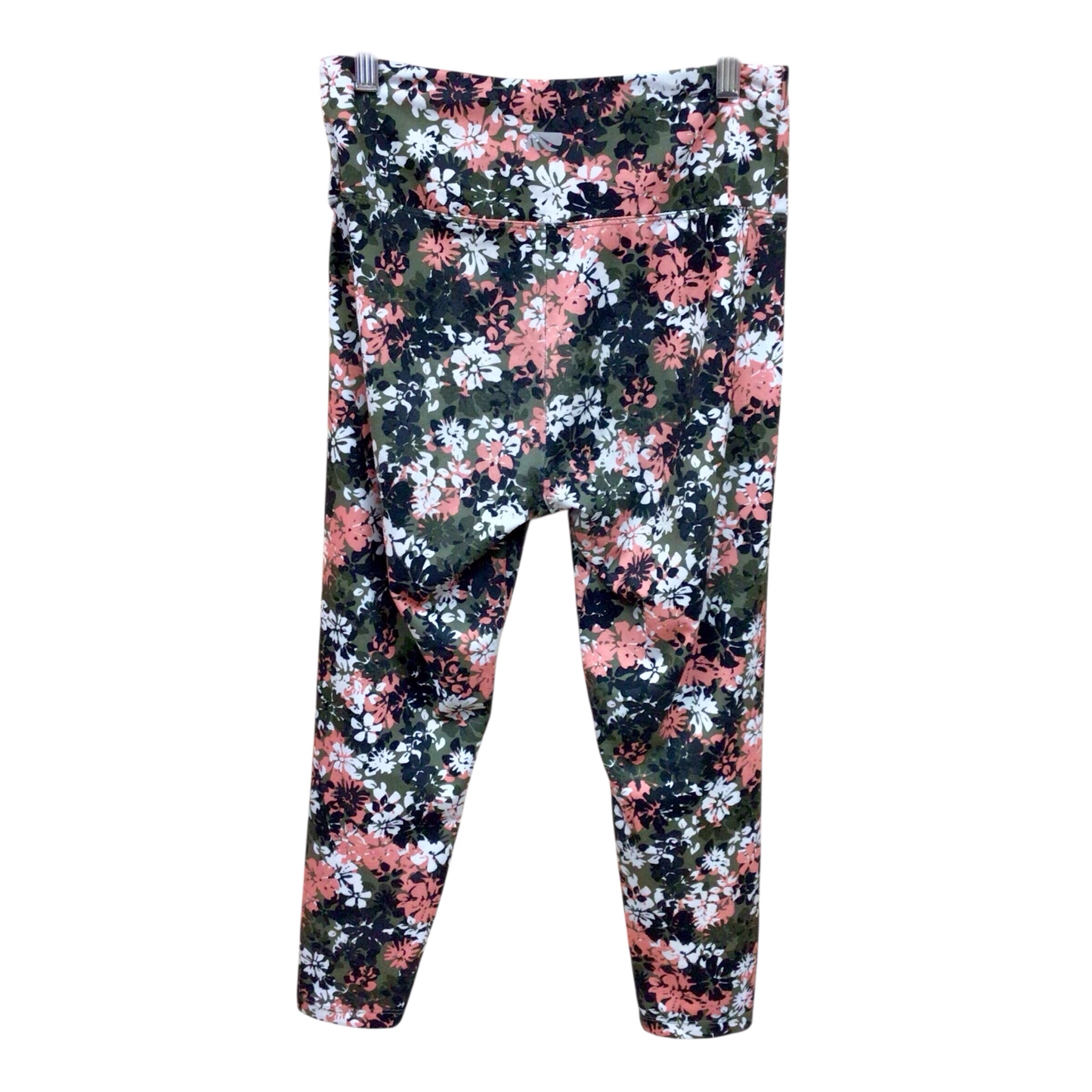 Marika Green Floral Leggings Size Medium