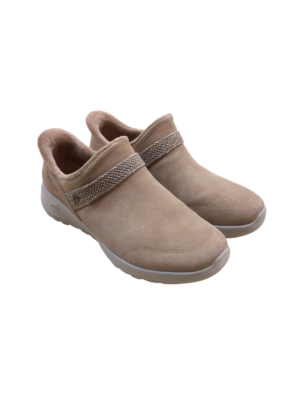 Skechers "On The Go Joy-Brandie" Brown Slip On Boots Size 8.5