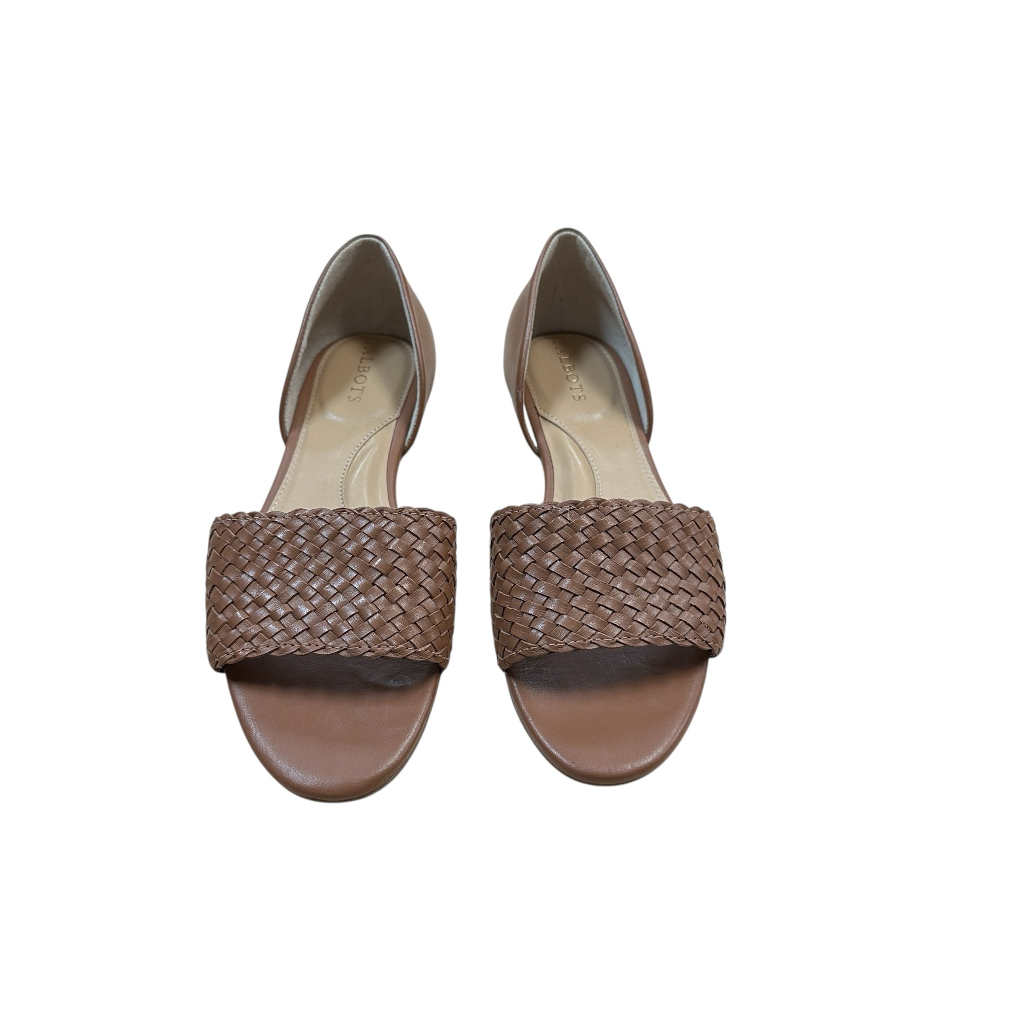 Talbots Size 6 Slip On Brown Shoes