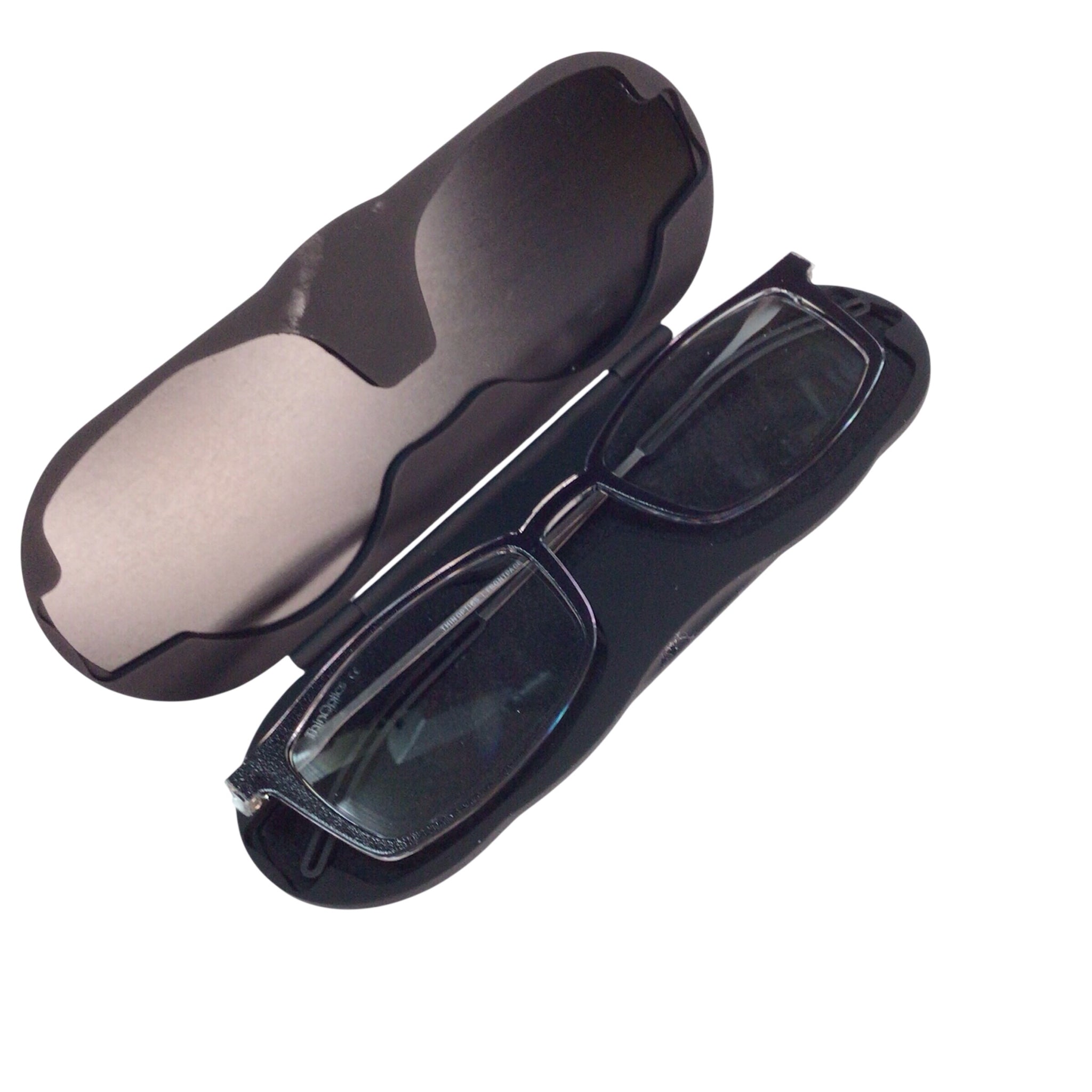 Thin Optics Reading Glasses +2.0 Black