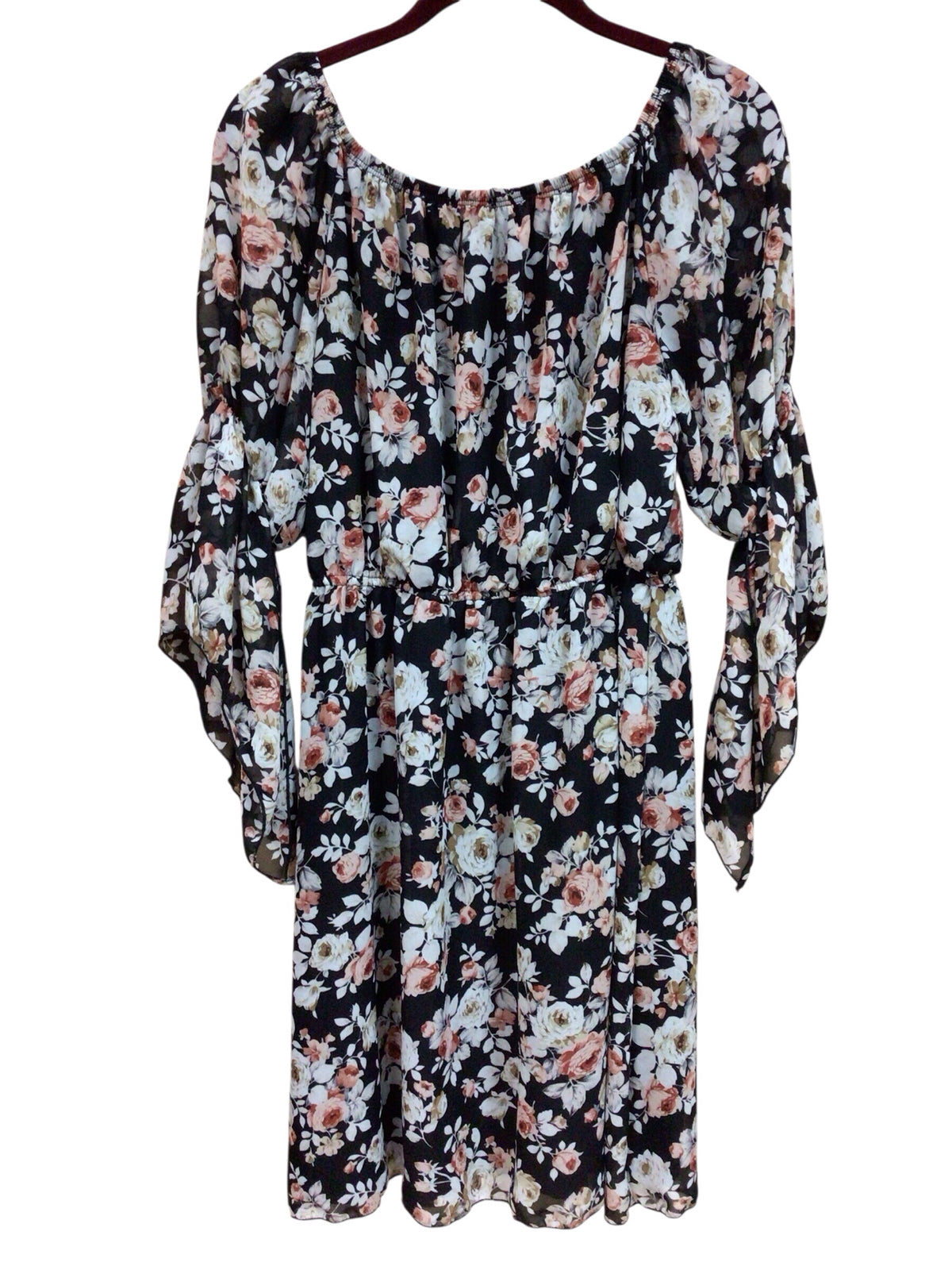 Wilde 3/4 Sleeve Floral Dress Size Large