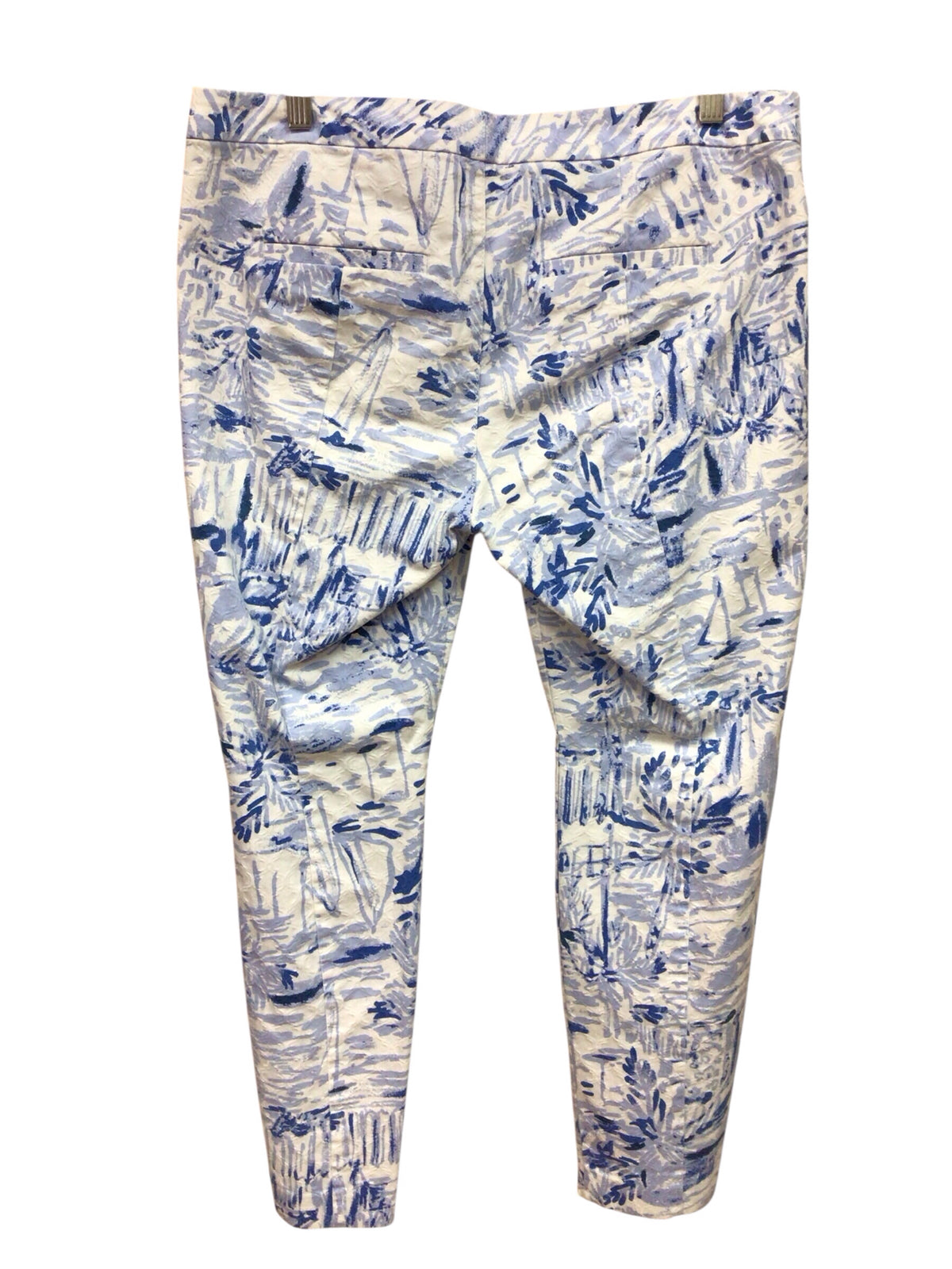 Lilly Pulitzer "Kelly" Skinny Ankle "Rock The Dock" Pants Size 12