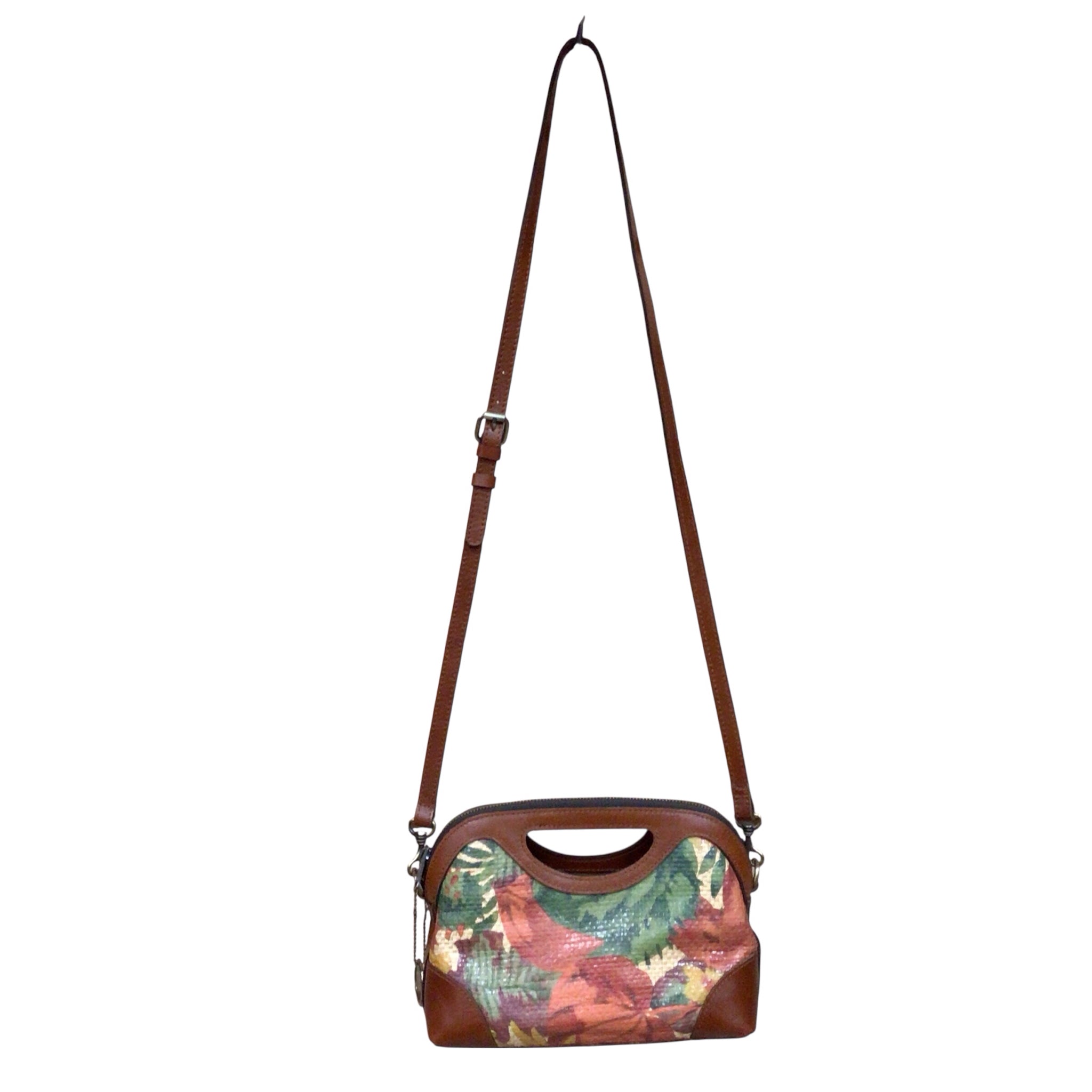 Patricia Nash Sanza Spring Straw Crossbody Clutch
