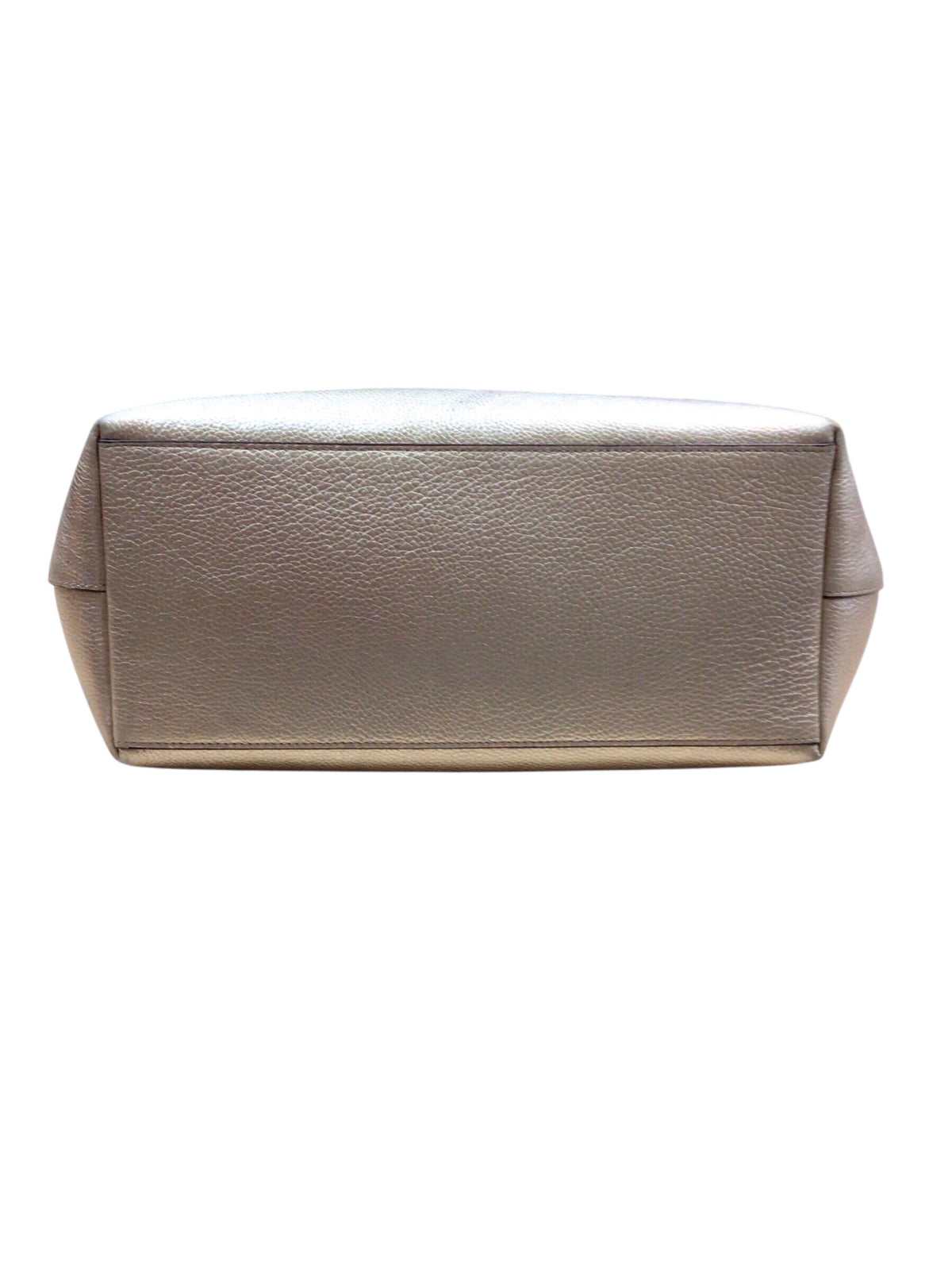 Coach F23592 "Taylor" Gold Shimmer Leather Tote