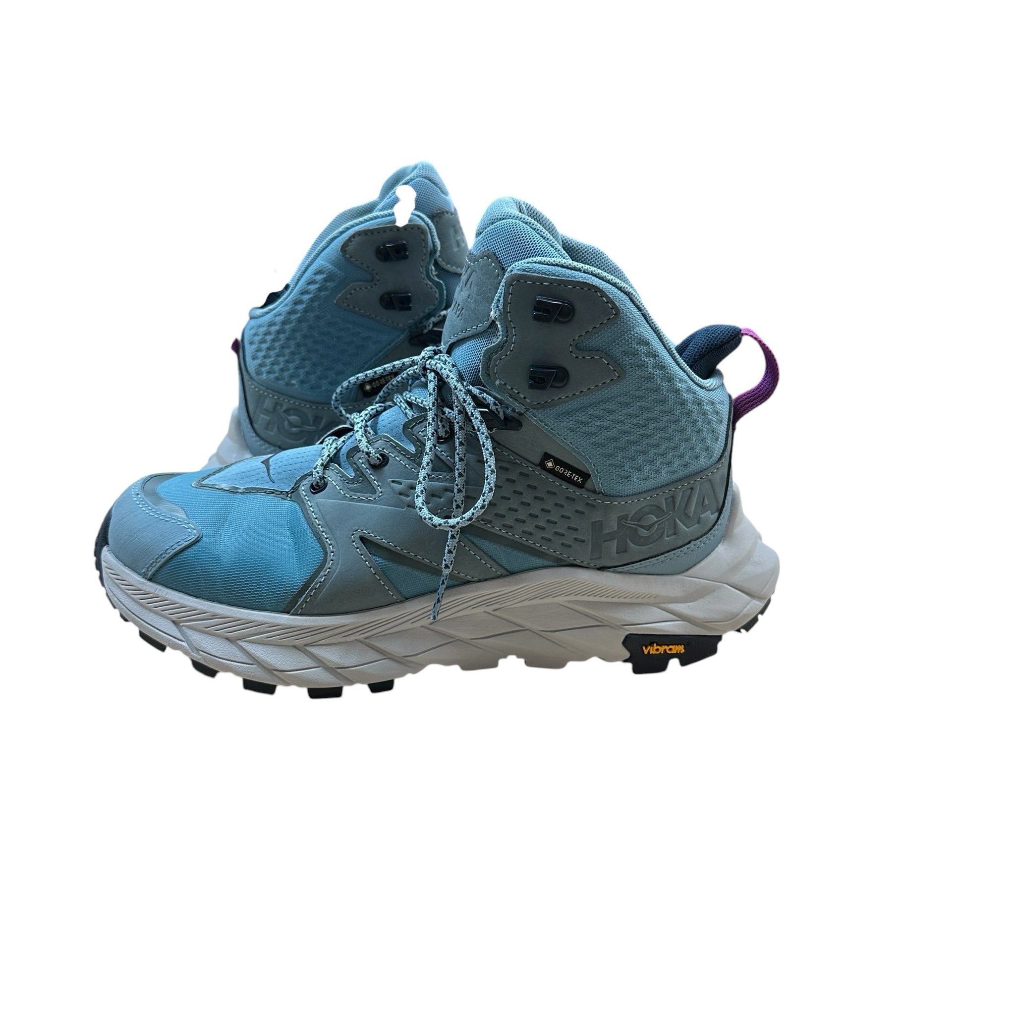 Hoka Anacapa Mid GTX Blue Hiking Sneaker Size 8.5