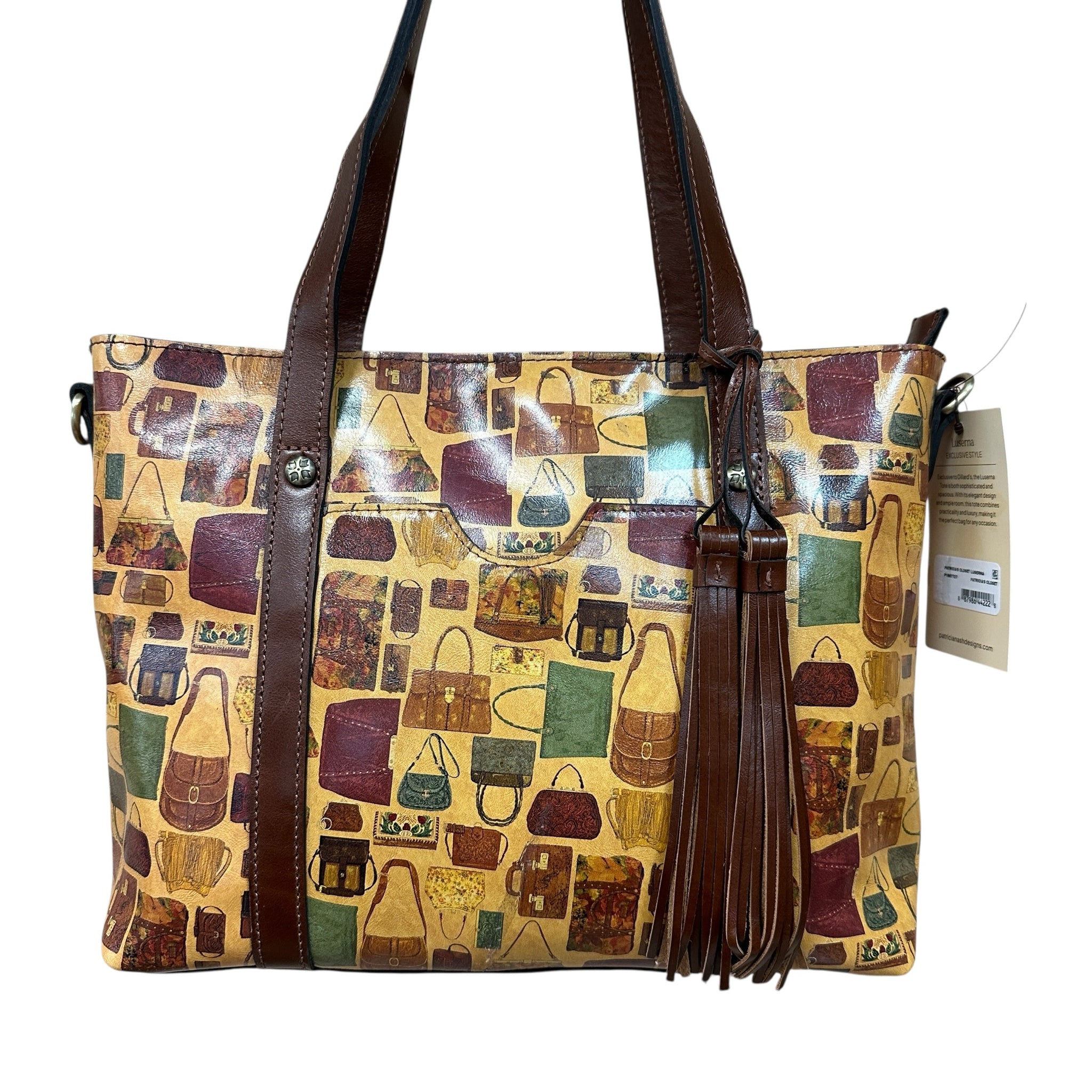 Patricia Nash "Luserna" Crossbody Tote Bag
