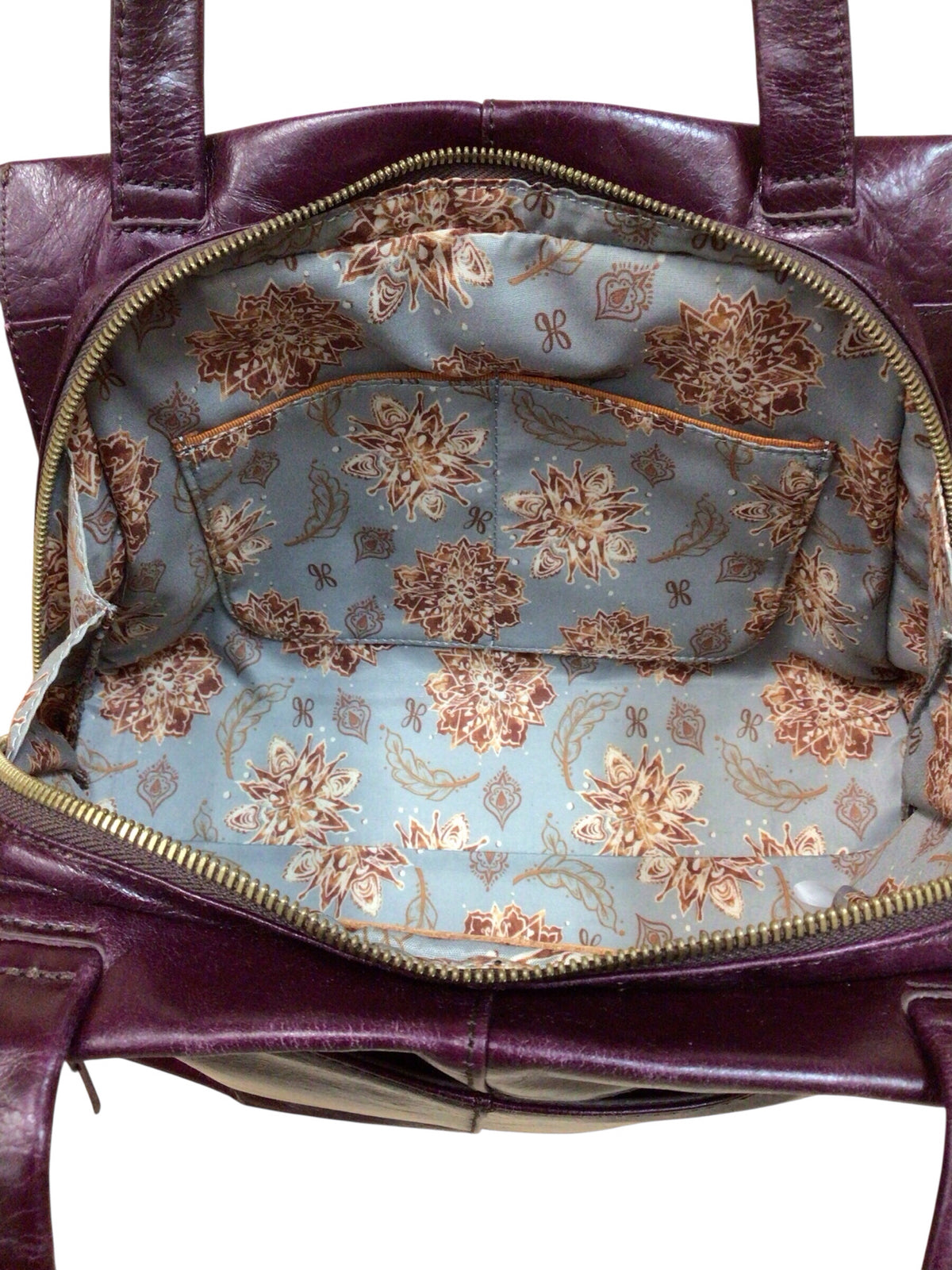 Hobo "Behold" Vintage Burgundy Genuine Leather Shoulder Bag