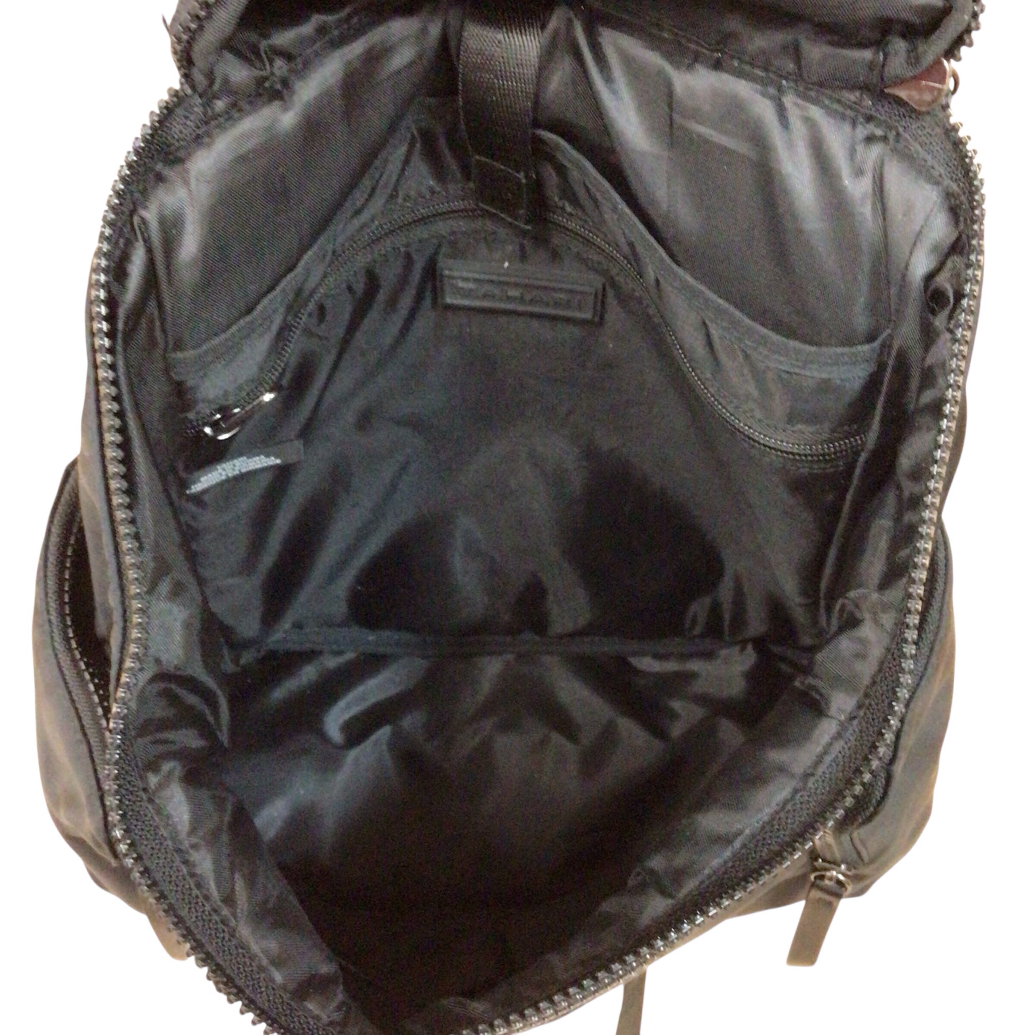 Tahari Black Nylon Backpack