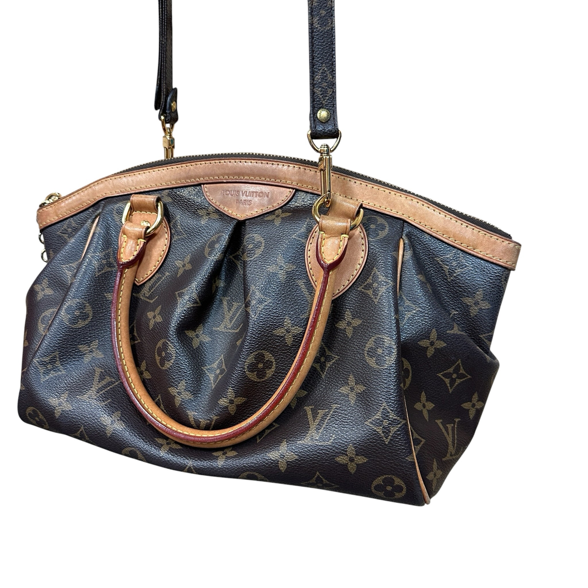 Louis Vuitton 2013 Tivoli PM Satchel with Crossbody Strap