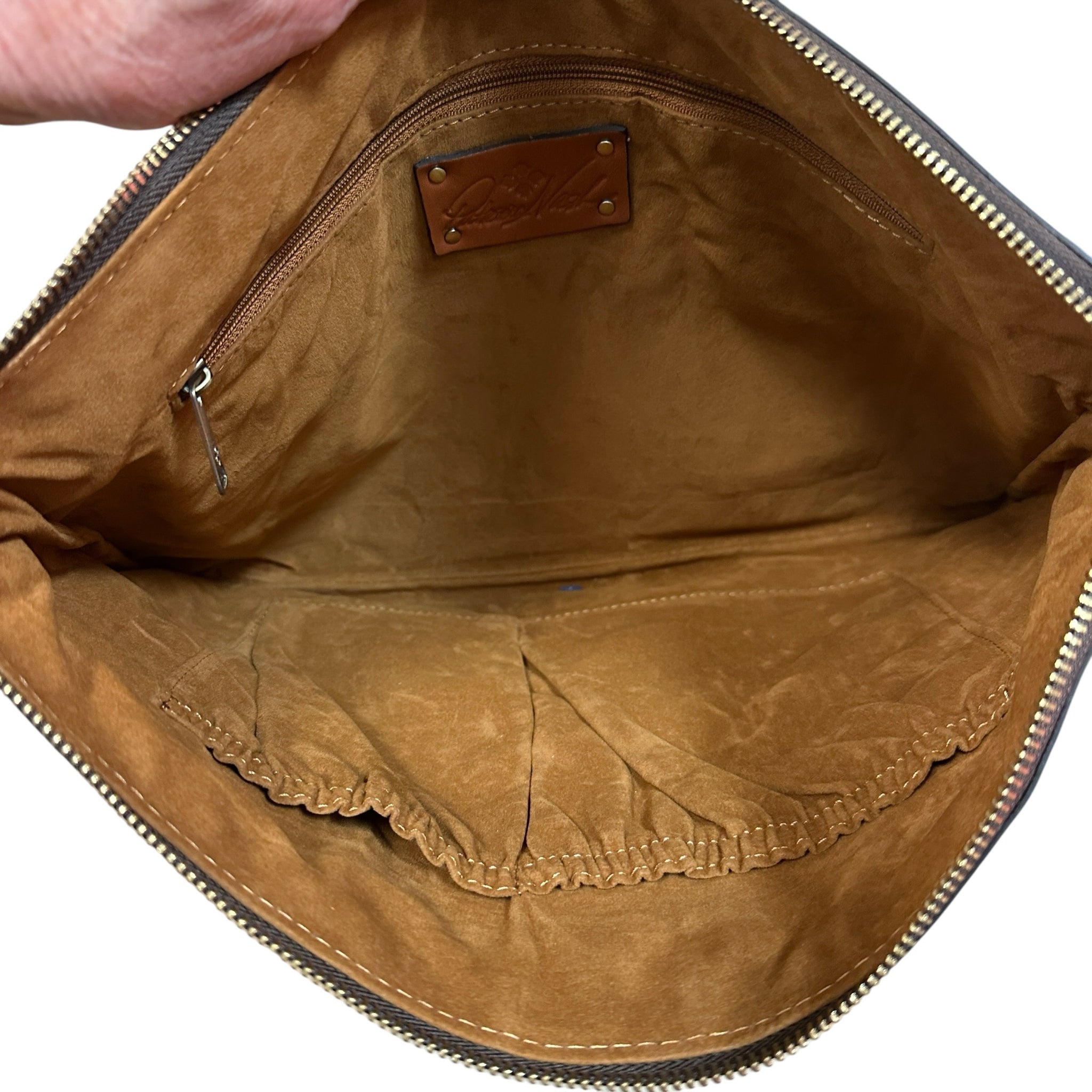 Patricia Nash Extra Large Cassini Leather Wristlet