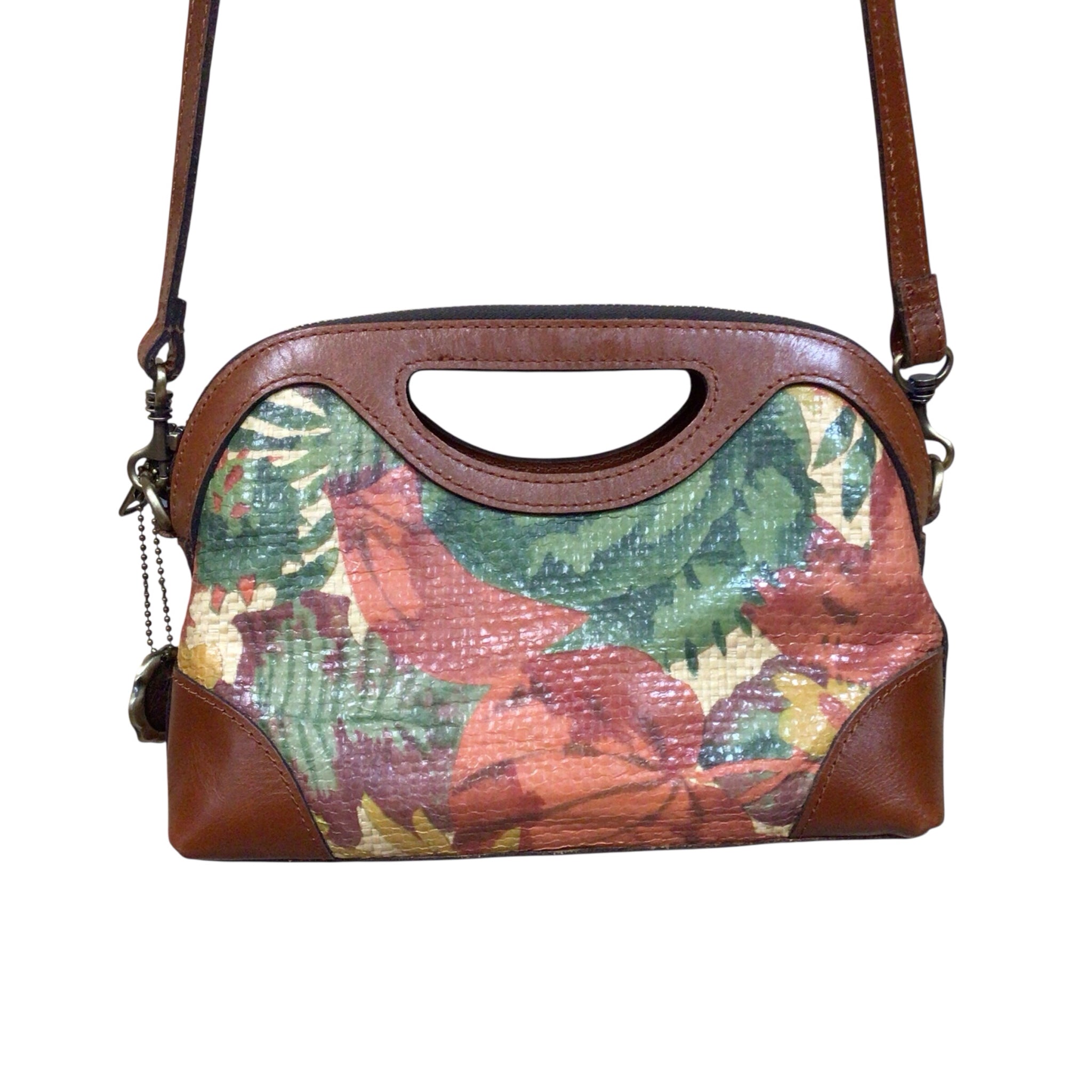 Patricia Nash Sanza Spring Straw Crossbody Clutch