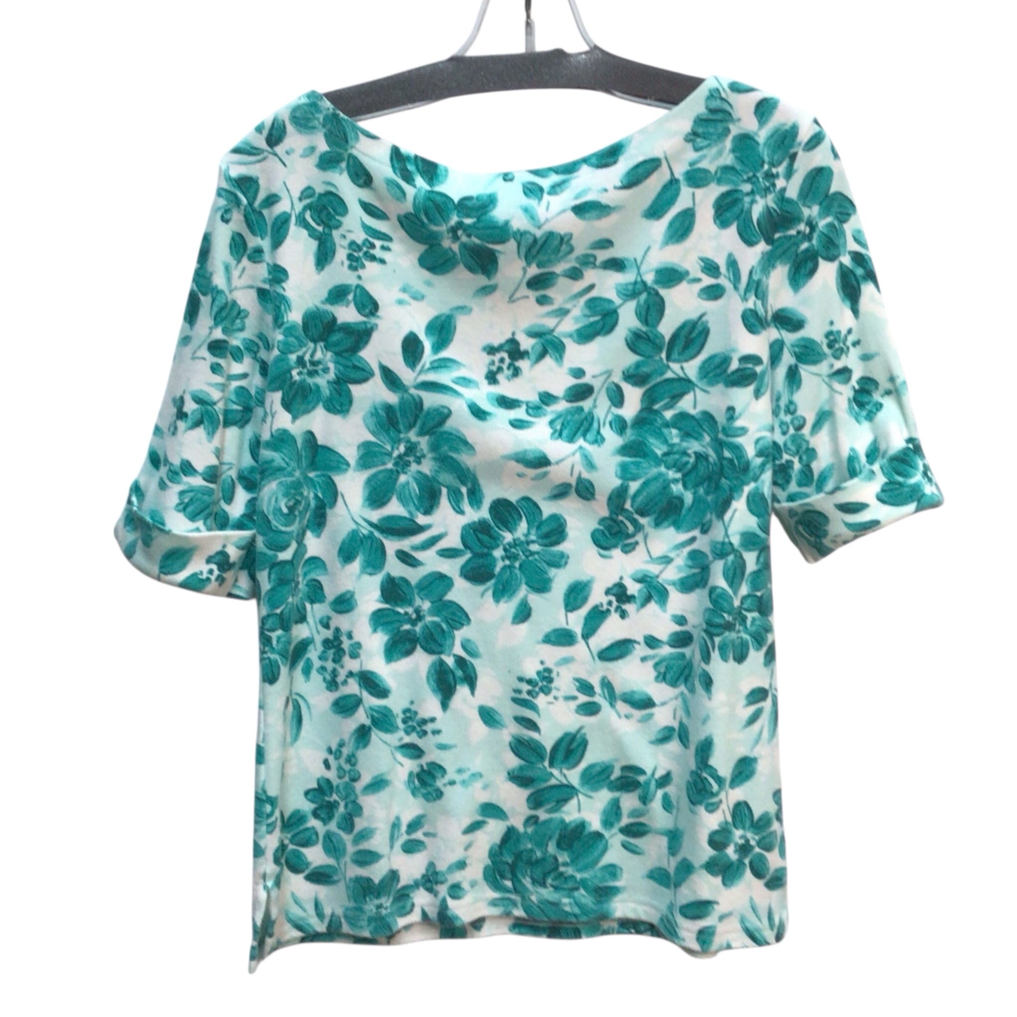 Karen Scott Short Sleeve Top Size M