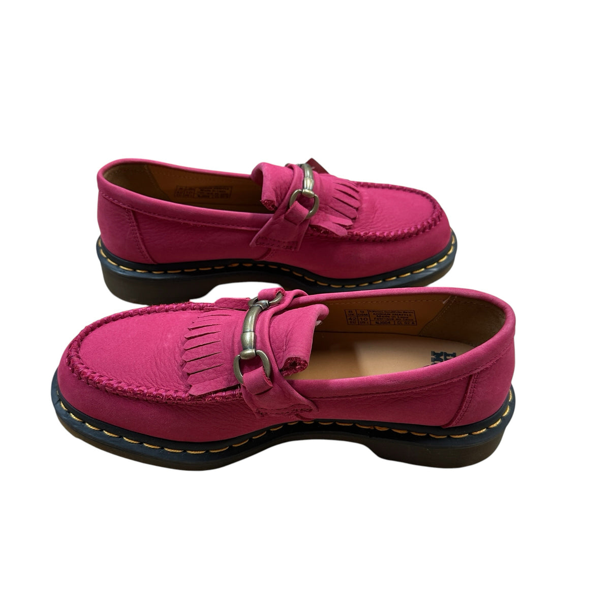 Doc Martens "Adrian Snaffle" Hot Pink Women's Loafers Size 10