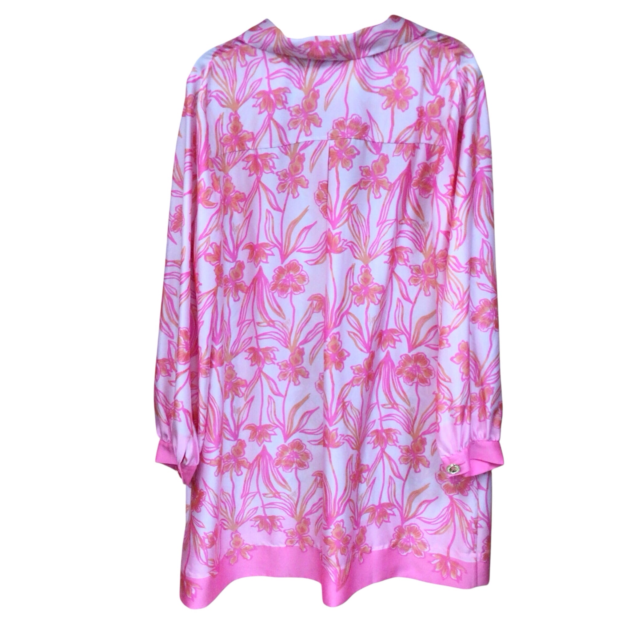 Lilly Pulitzer "Iralanne" Popover Shirtdress Size 12