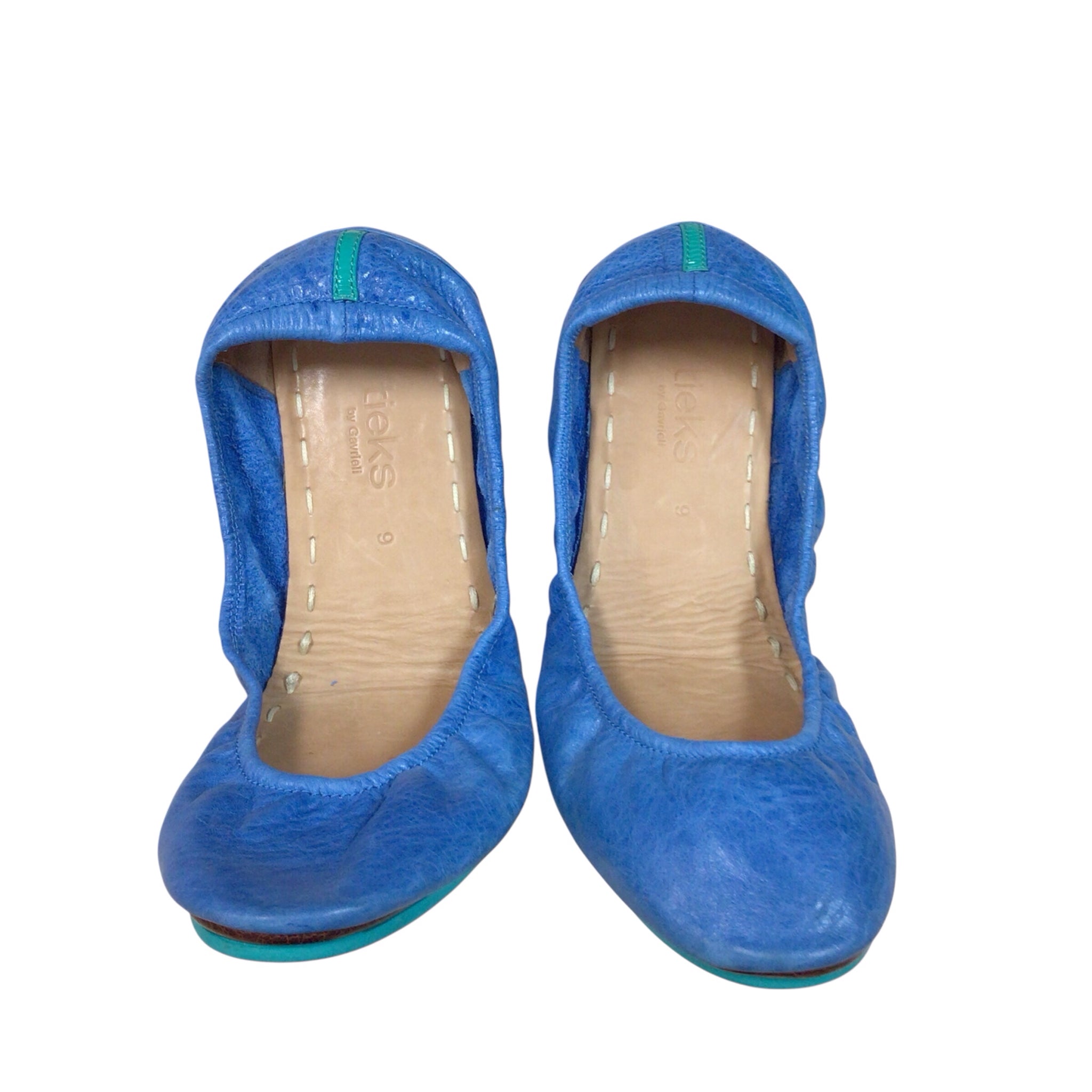 Tieks Cobalt Blue Ballet Flats Size 9