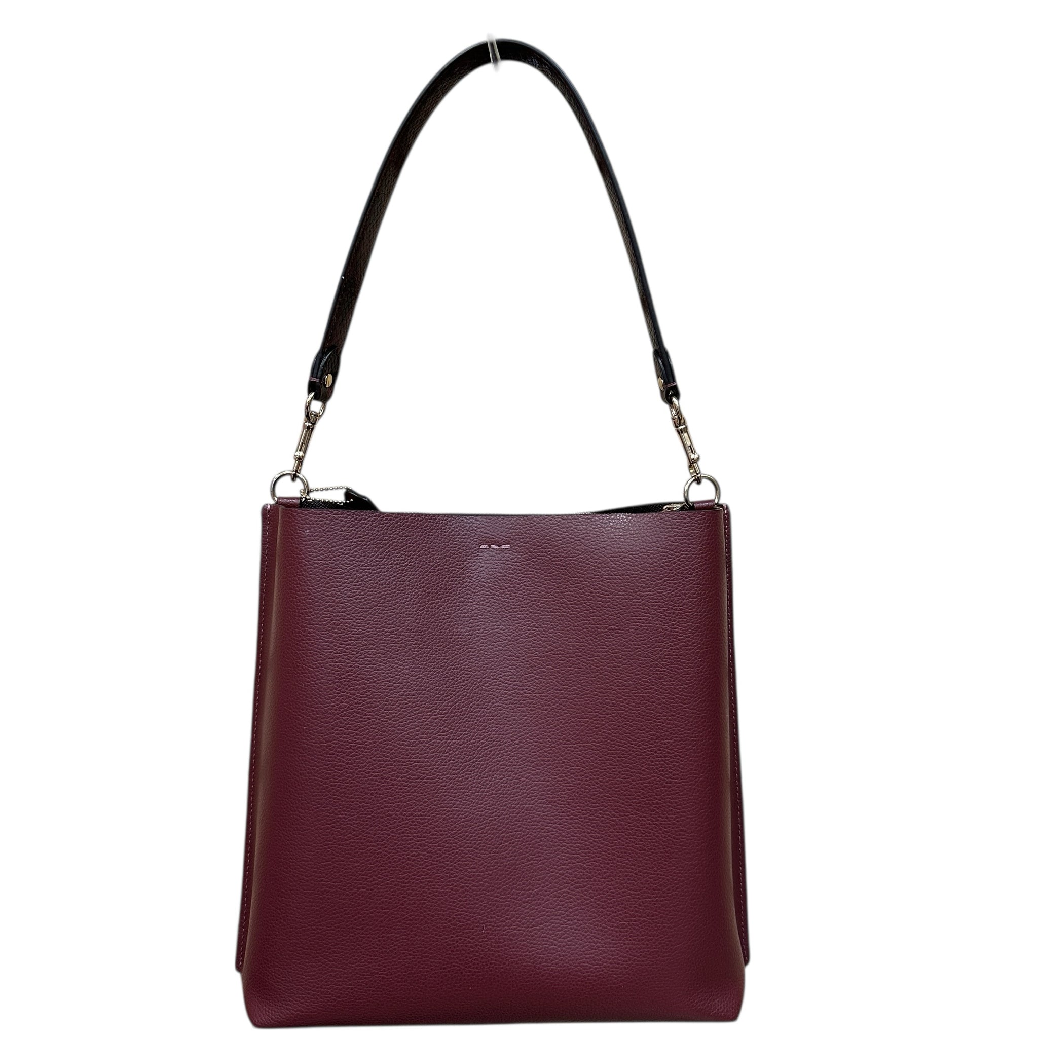 Coach CC754 Mollie Bucket Bag Wine Color Shoulder Bag