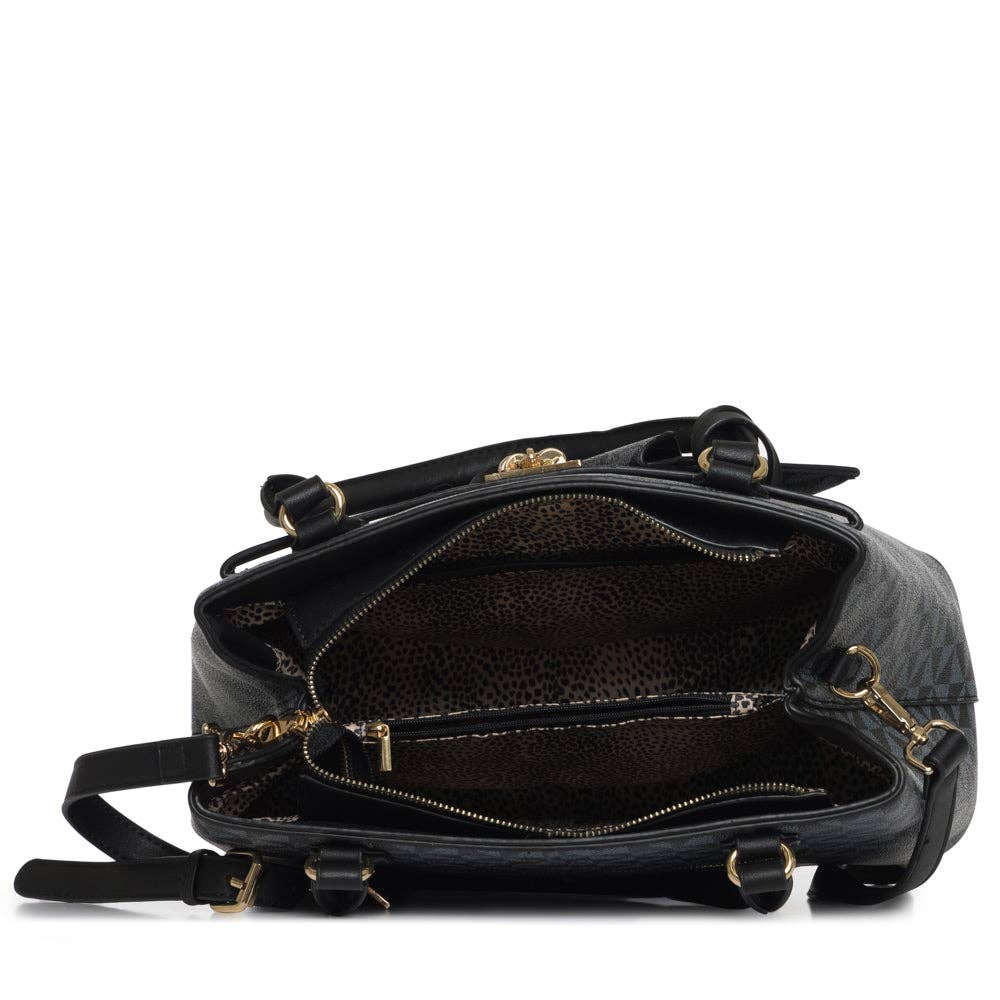 M&M HANDBAGS, LLC. - Medium Fashion Inspired Handbag w/ Matching Wallet M20201