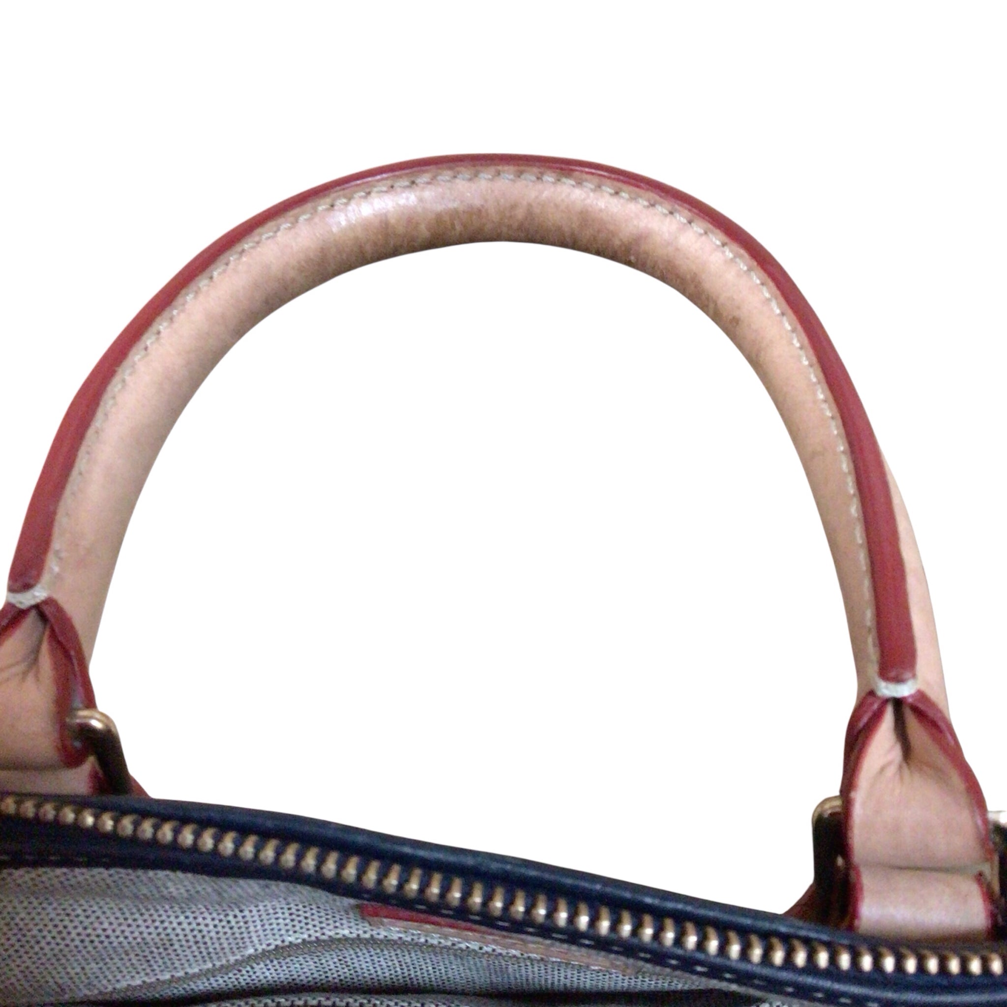 Dooney & Bourke "Dillen" Navy Leather Crossbody Satchel