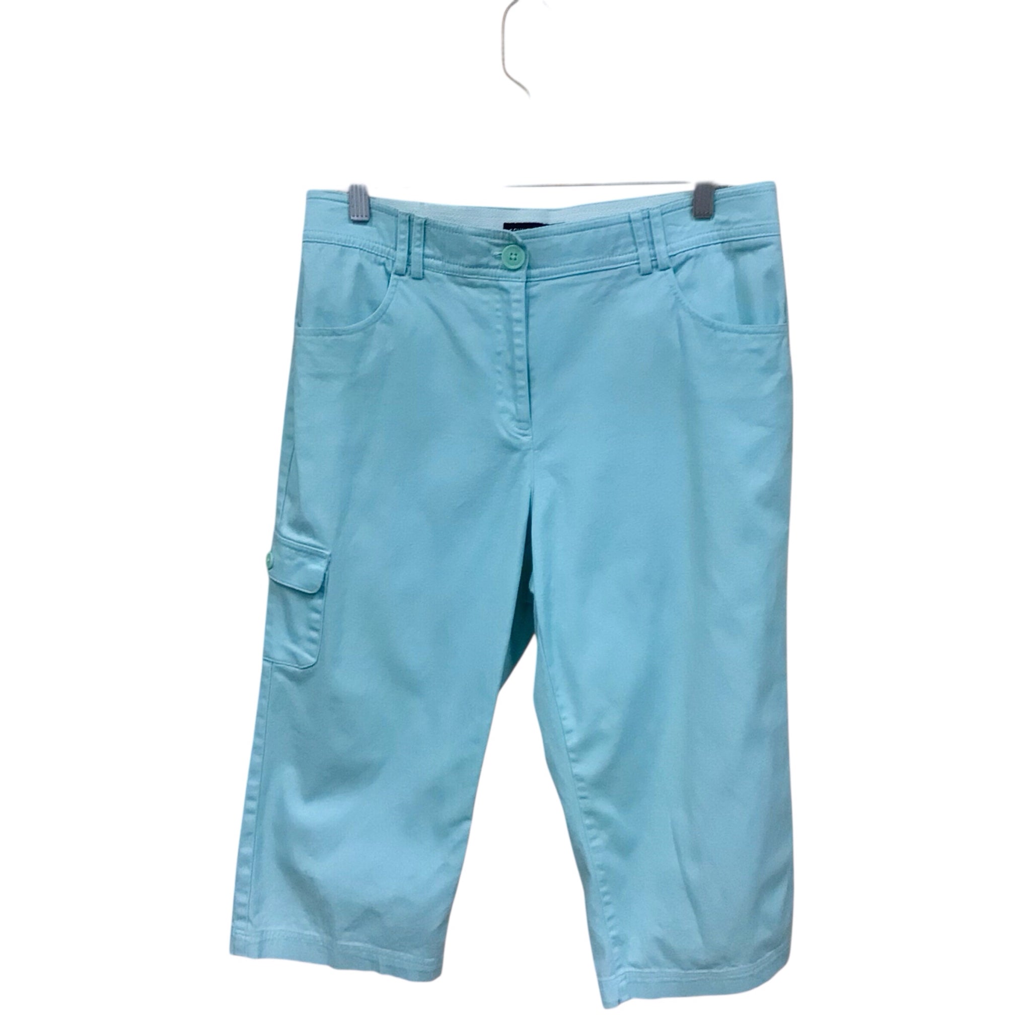 Counterparts Light Blue Capri Pants Size 10