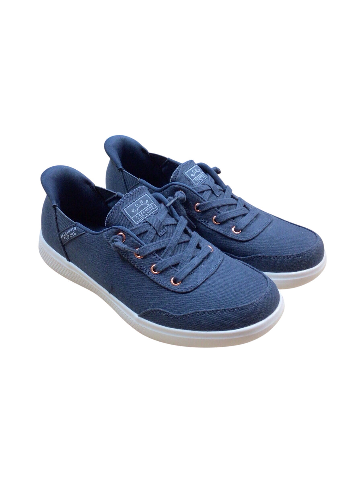 Skechers Bob's Slin-Ins Navy Sneakers Size 7