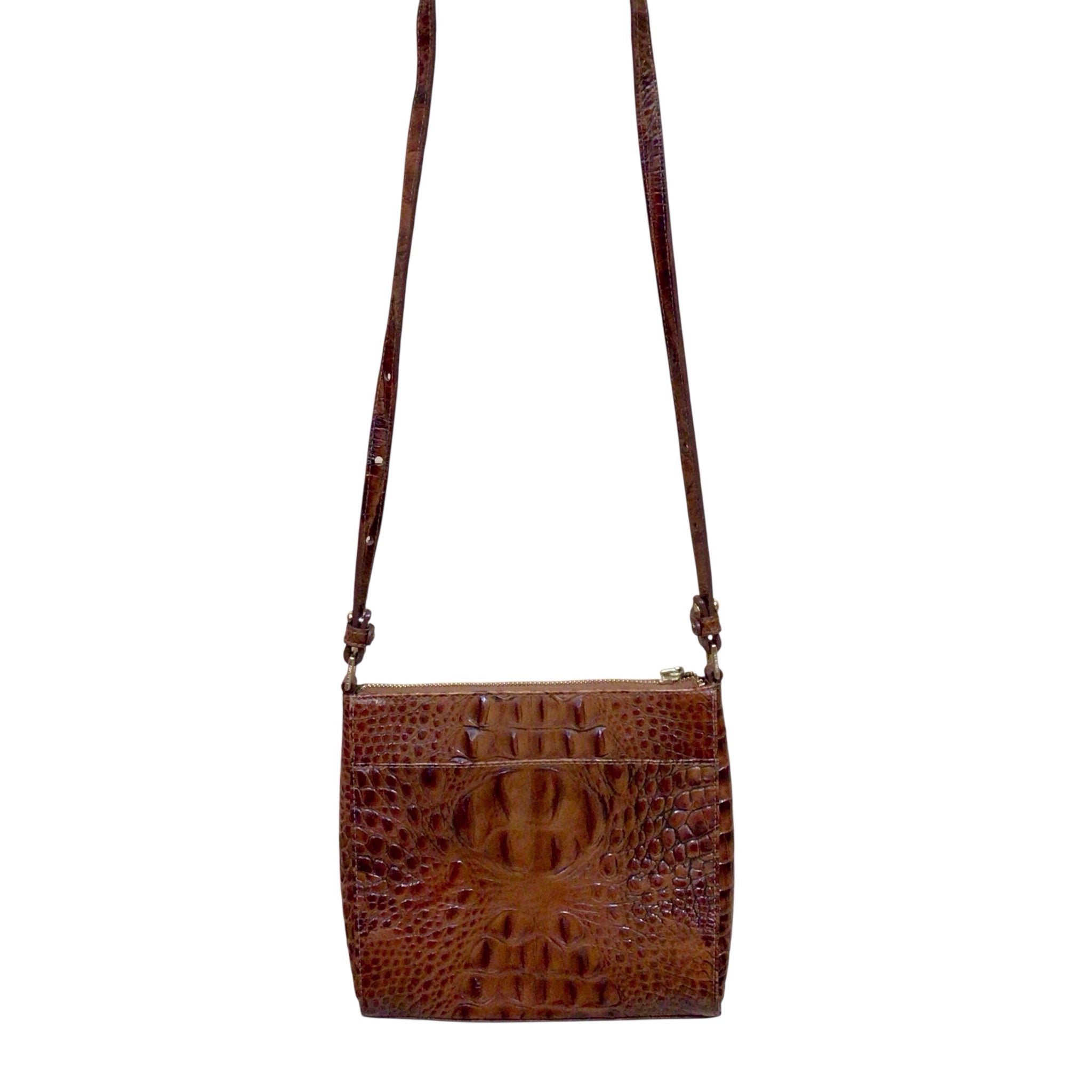 Brahmin Pecan Melbourne Leather Crossbody Bag