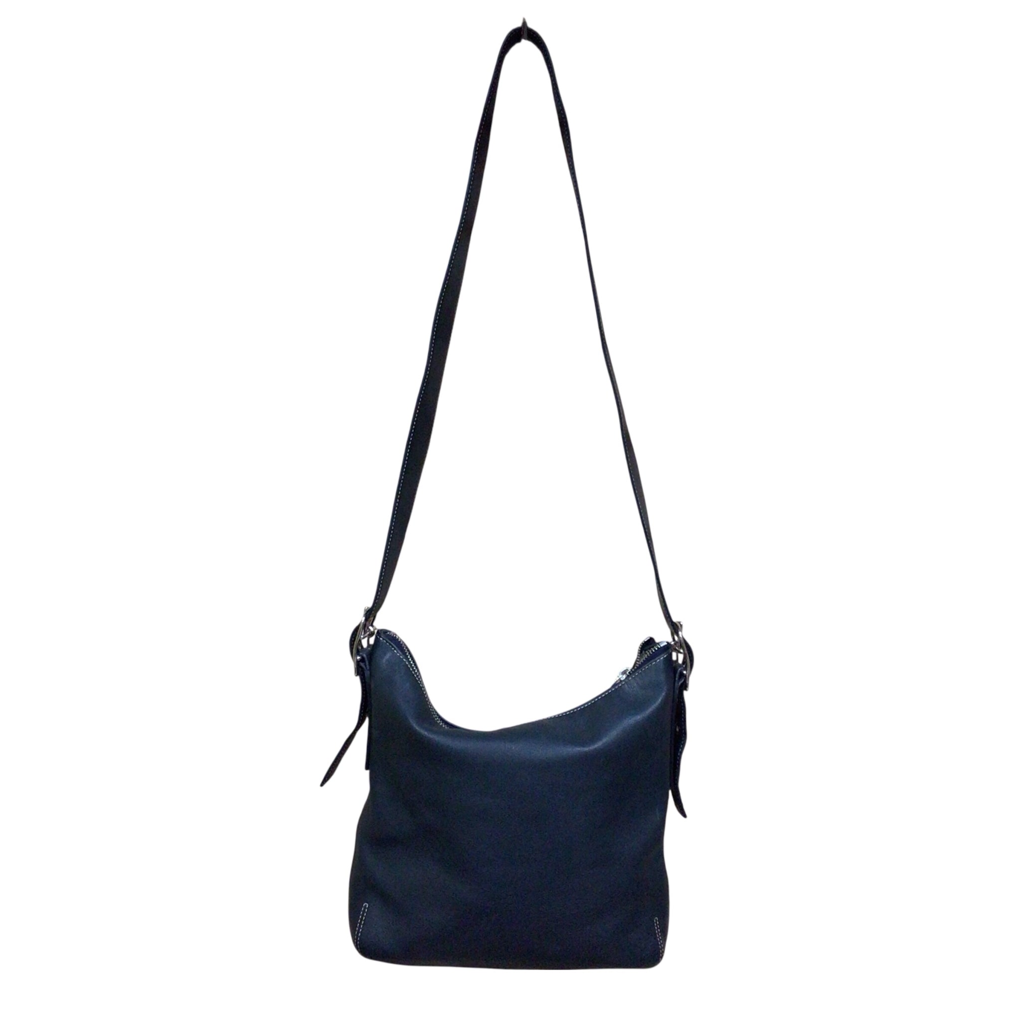 Coach 9326 Legacy Navy Leather Crossbody Bag