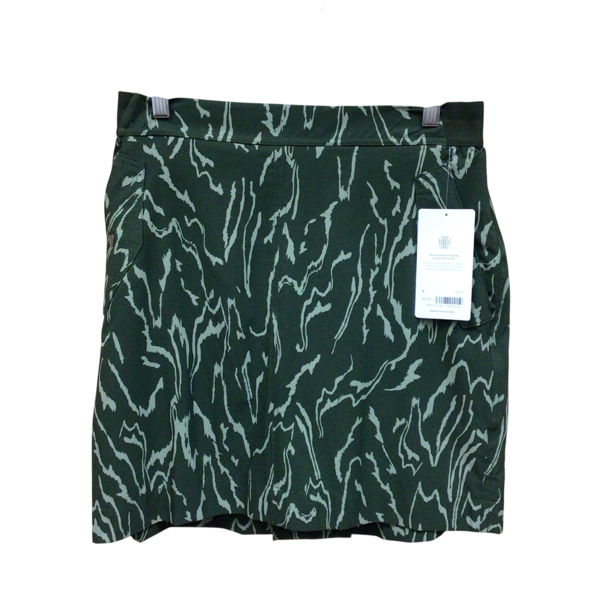 Athleta Women's Green Skort Size 8 NWT