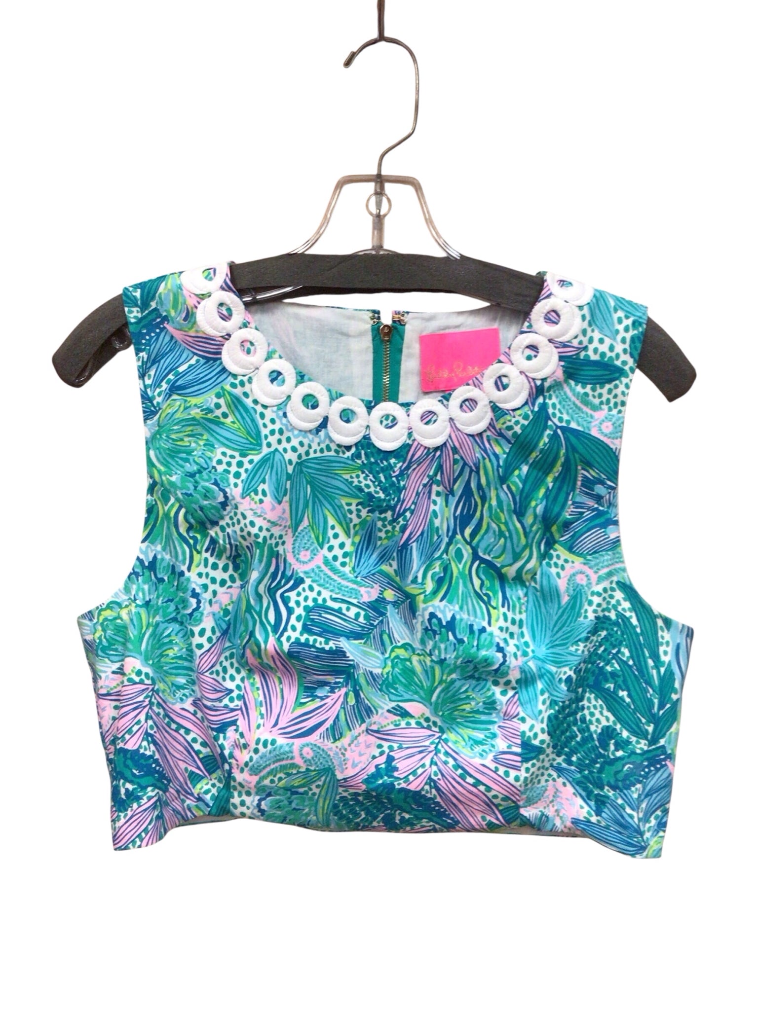 Lilly Pulitzer "Leif" Crop Top & Maxi Skirt 2PC Set Size Small