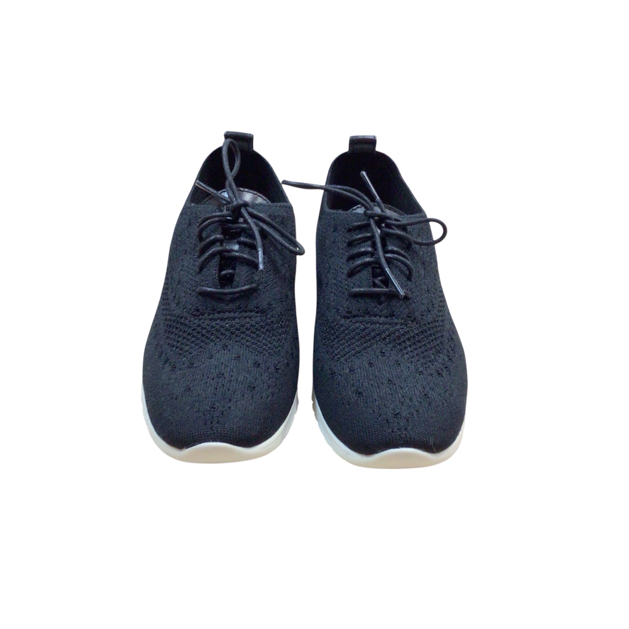 Cole Haan Original Grand Stitch Wingtip Black Sneakers Size 8.5