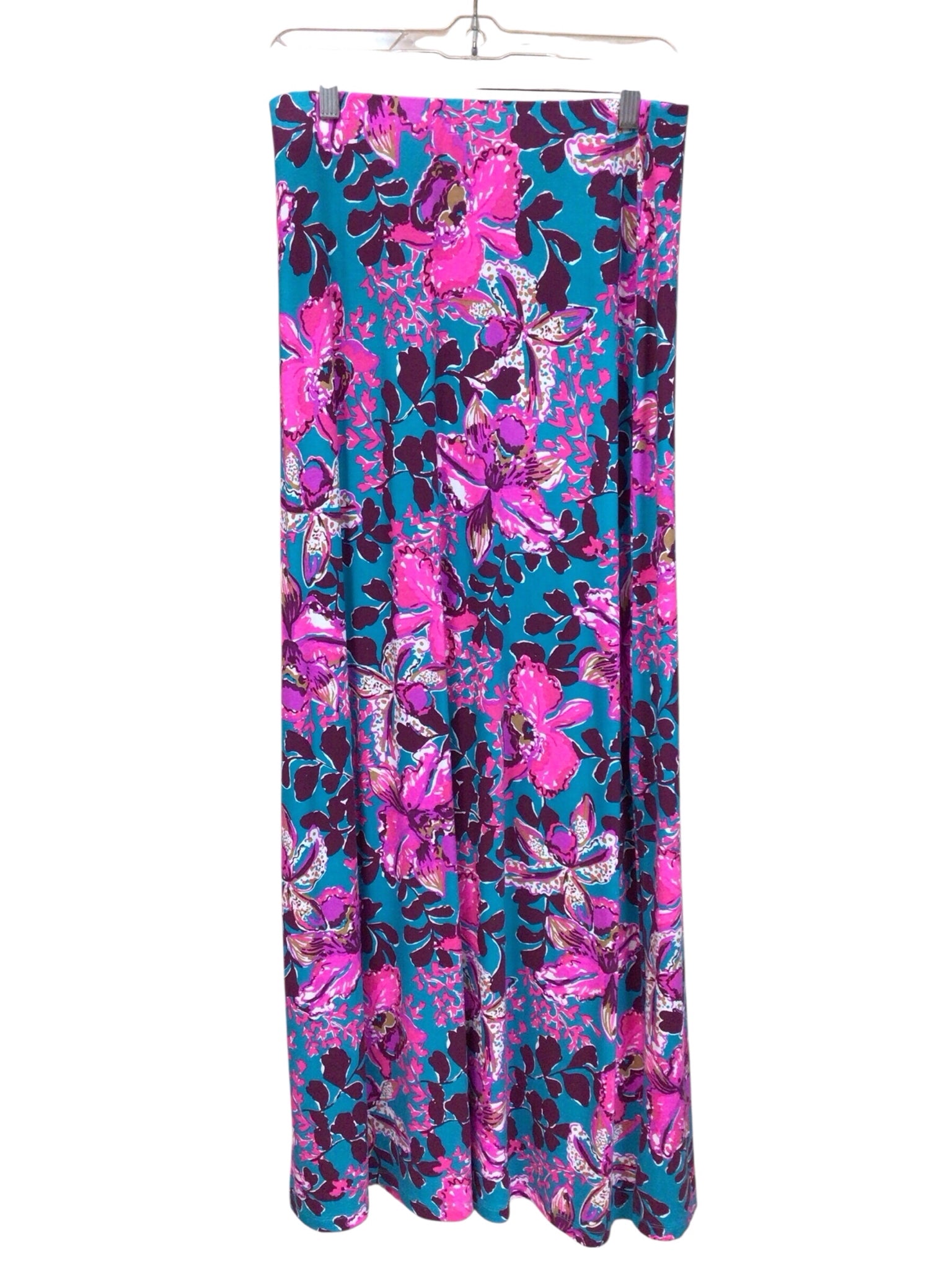 Lilly Pulitzer "Nessi" Orchid You Not Maxi 2PC Set Size Small