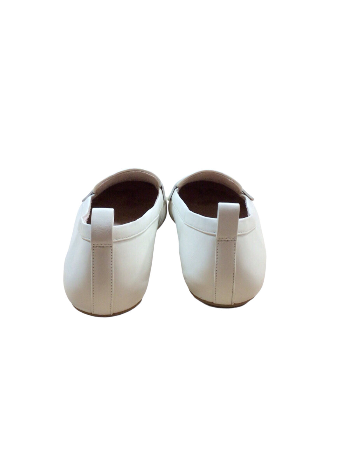 Vionic Tessa Women's Orthotic Slip On Ivory Flats - Size 10