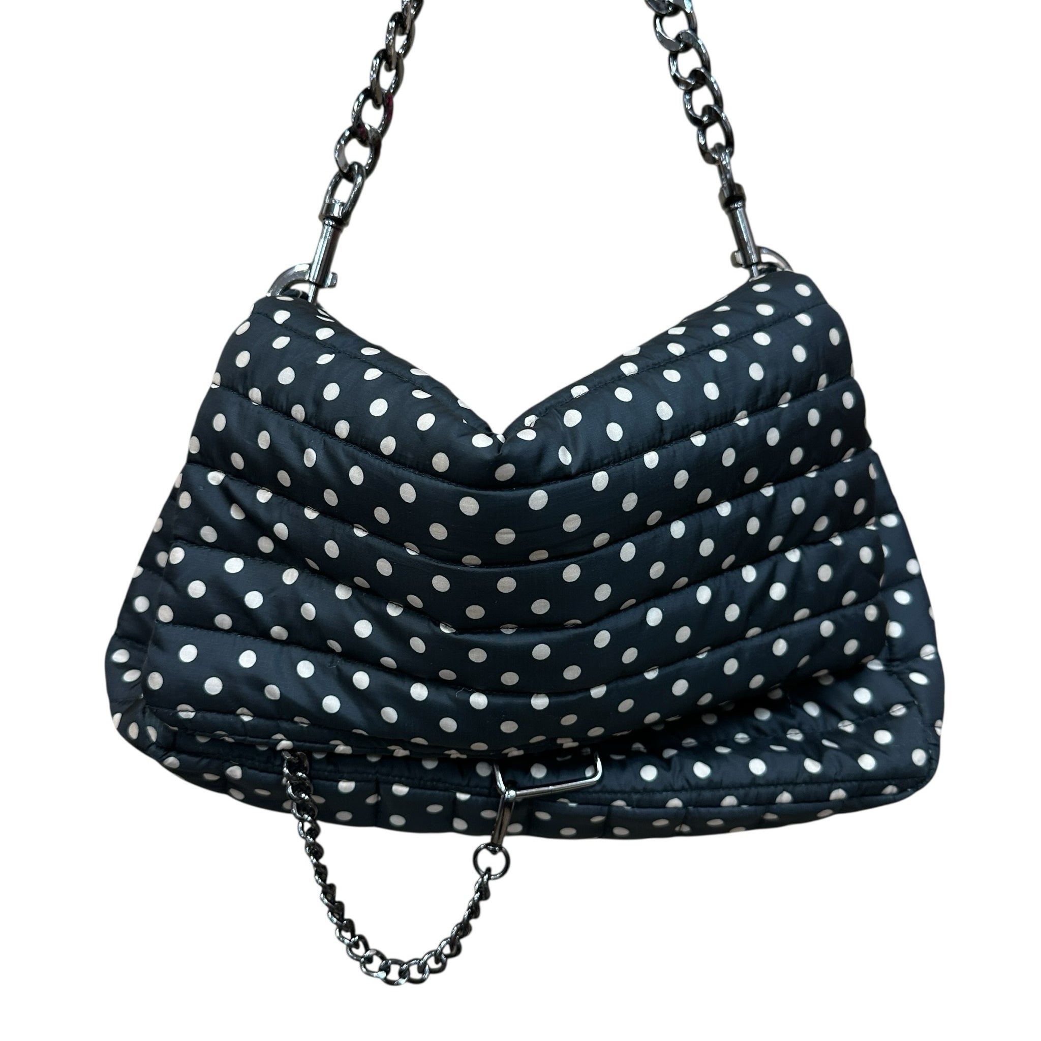 Think RoyIn Black Polka Dot Crossbody Bag