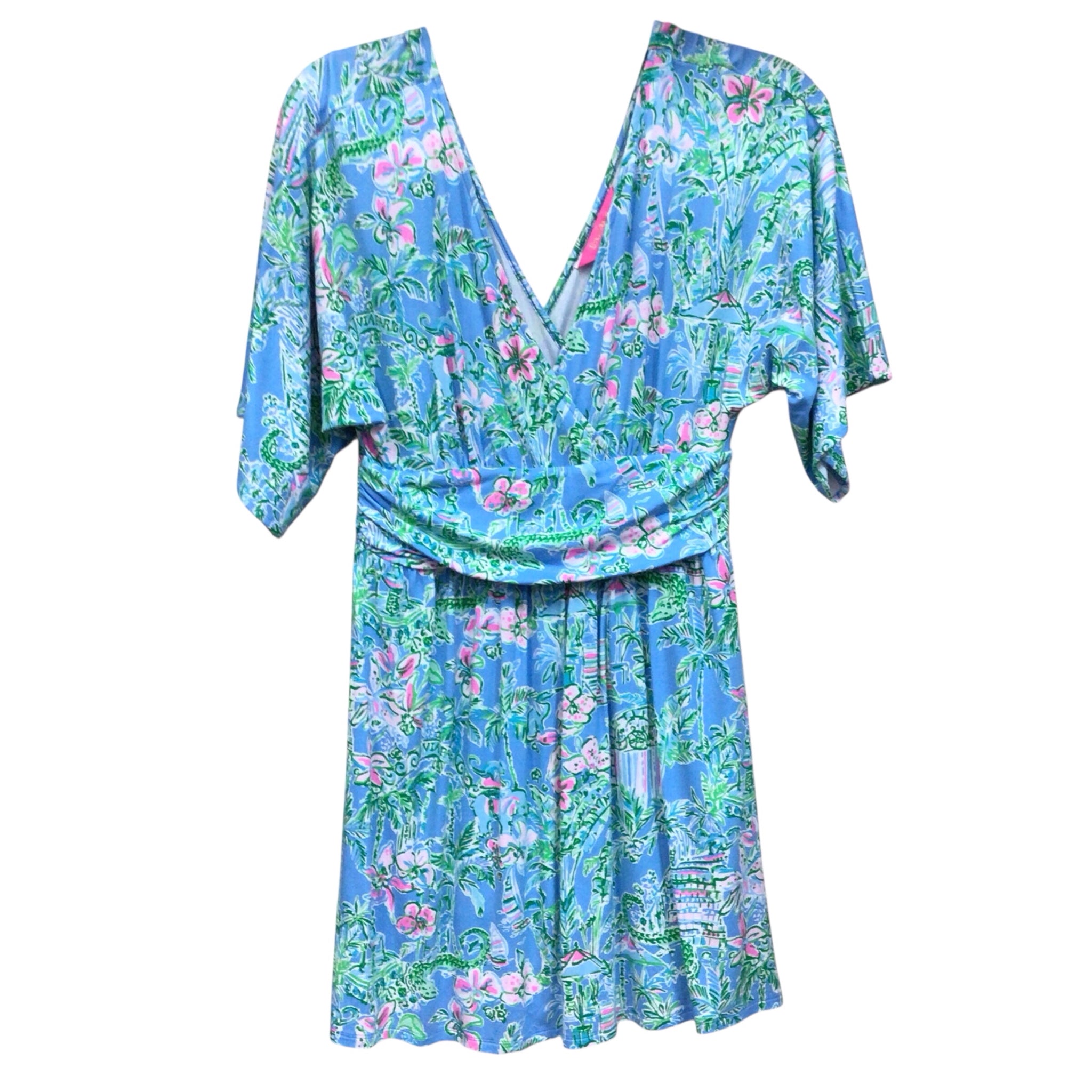 Lilly Pulitzer Parigi Floral Skort  Romper Size Small
