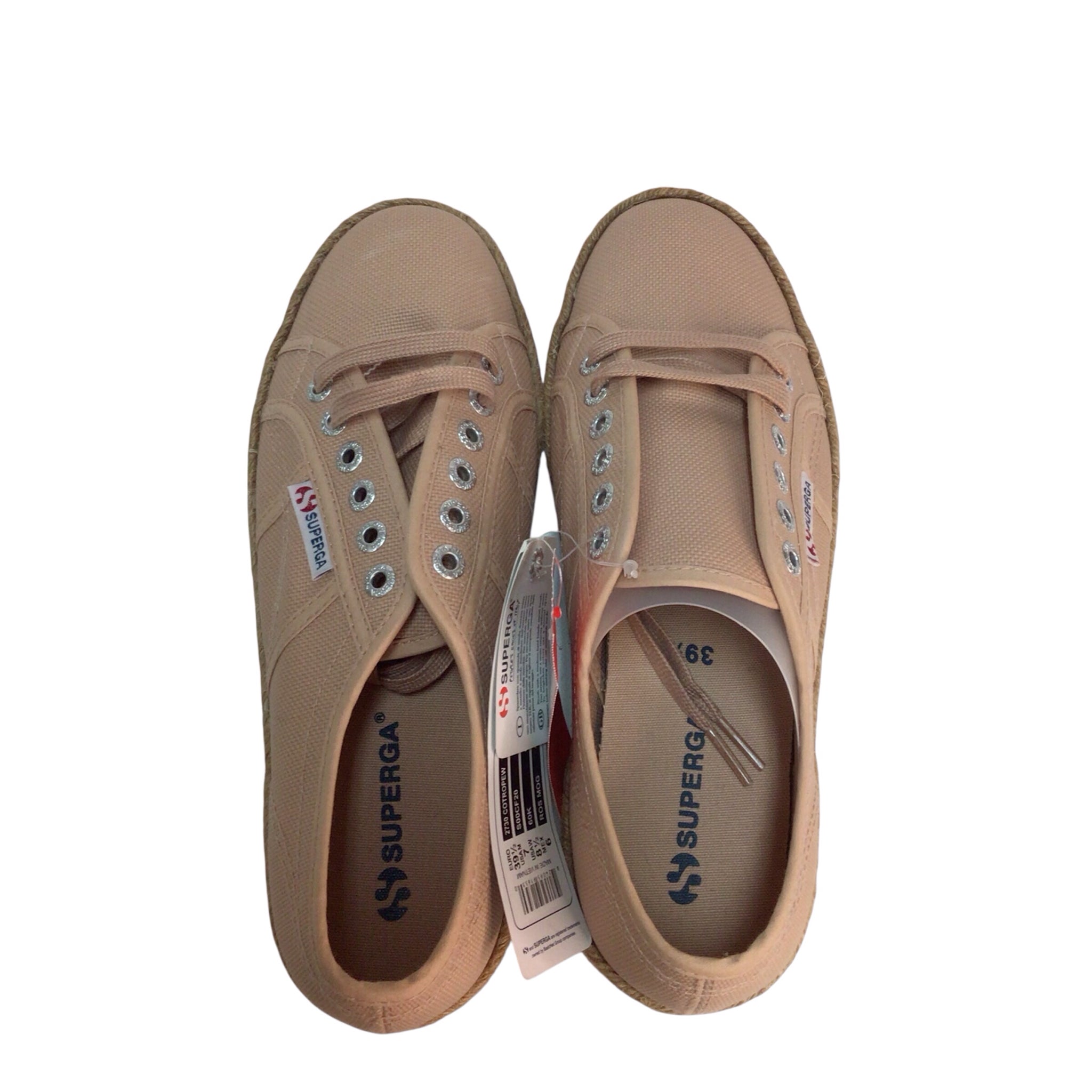 Superga Pink Sneakers Size 7 NWT