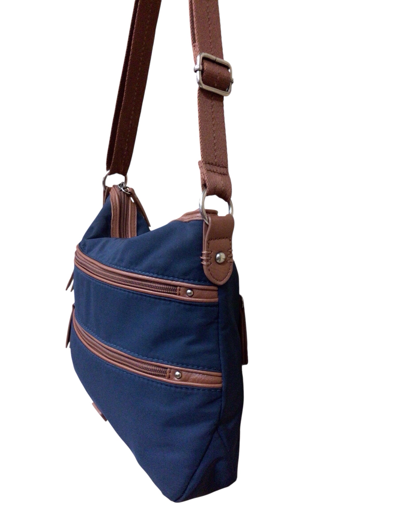 The Sak "Esperato" Navy Nylon Crossbody Bag