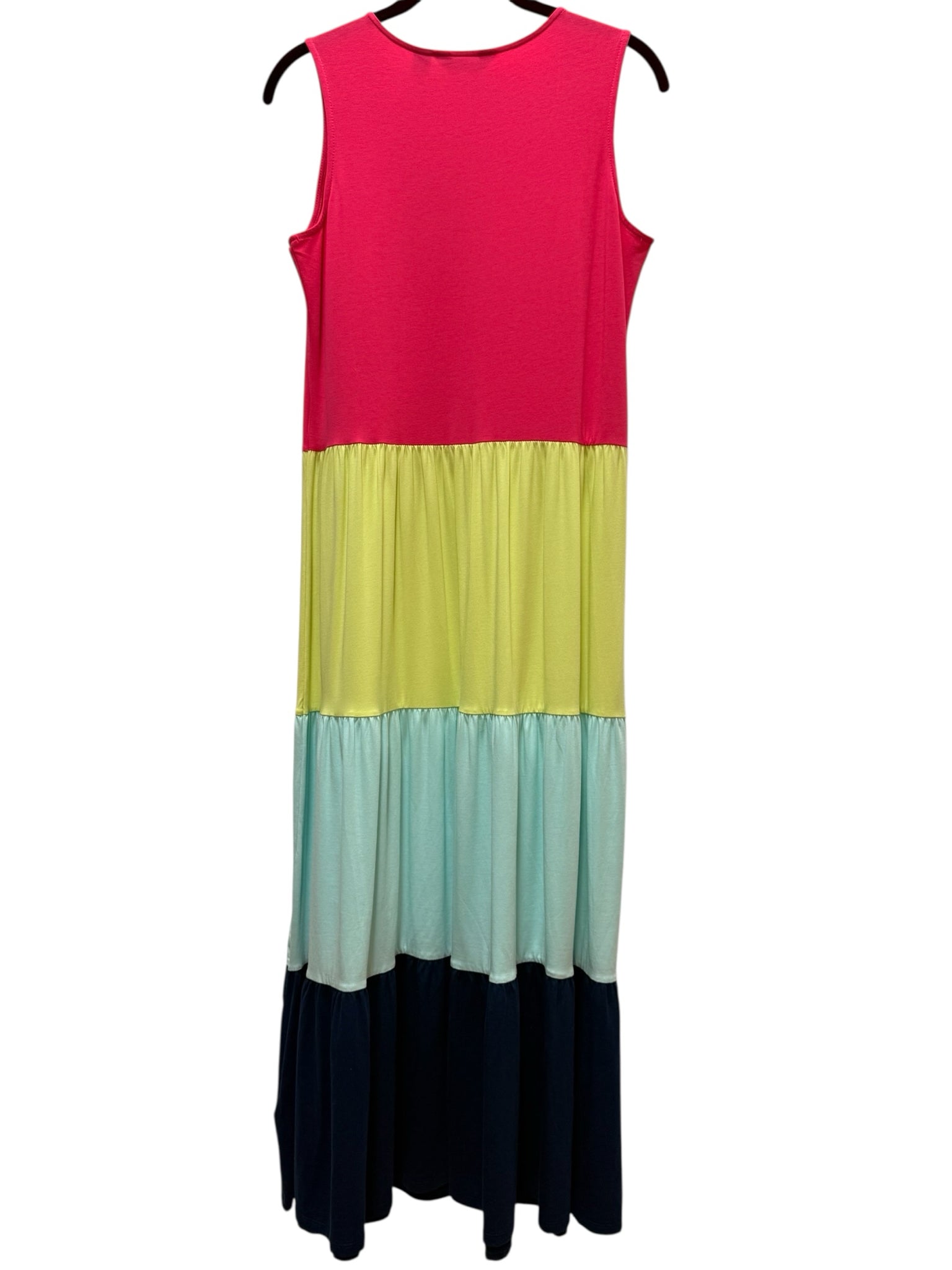 Land's End Multi-Color Dress Size Petite Small