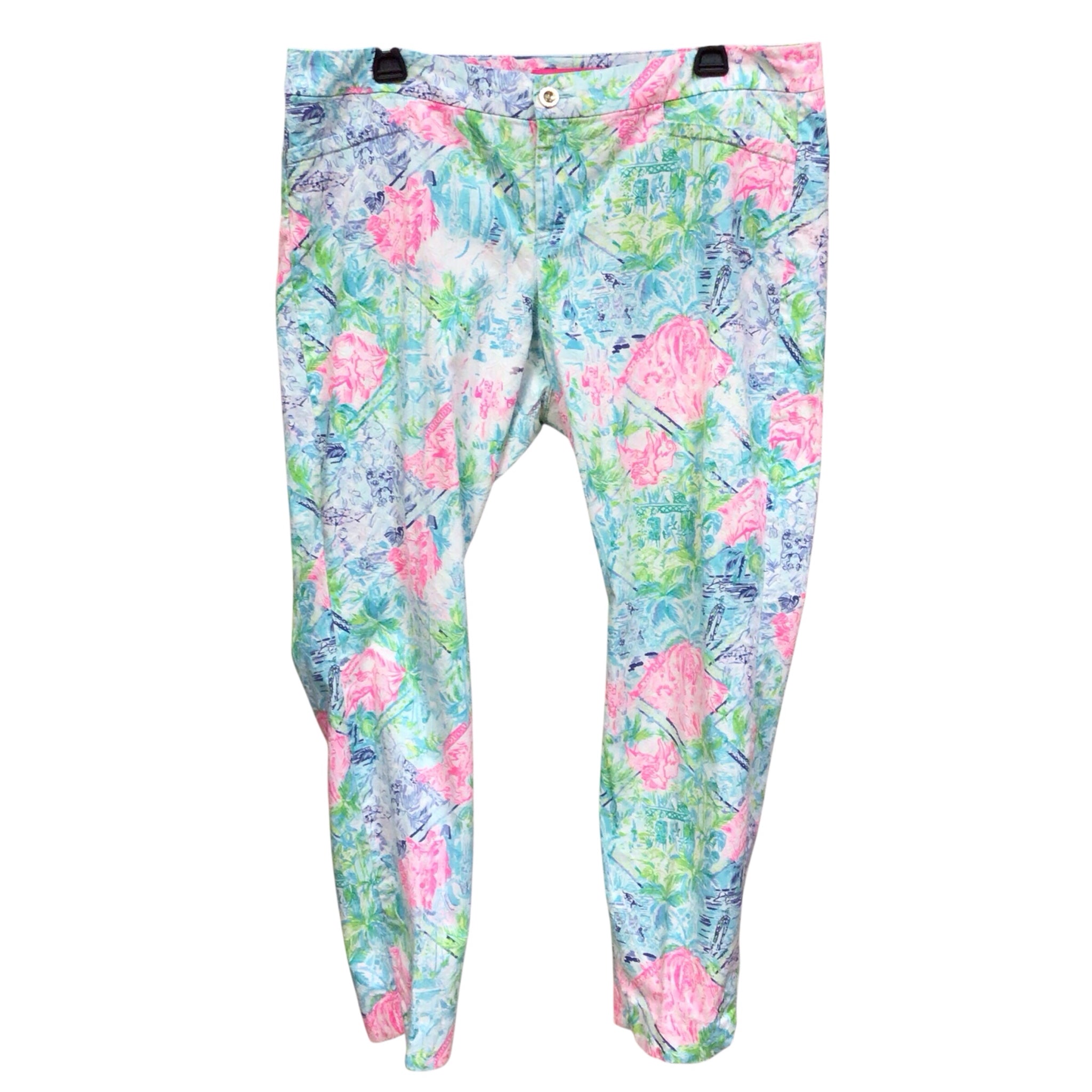 Lilly Pulitzer Kelly Skinny Ankle Pants Size 14