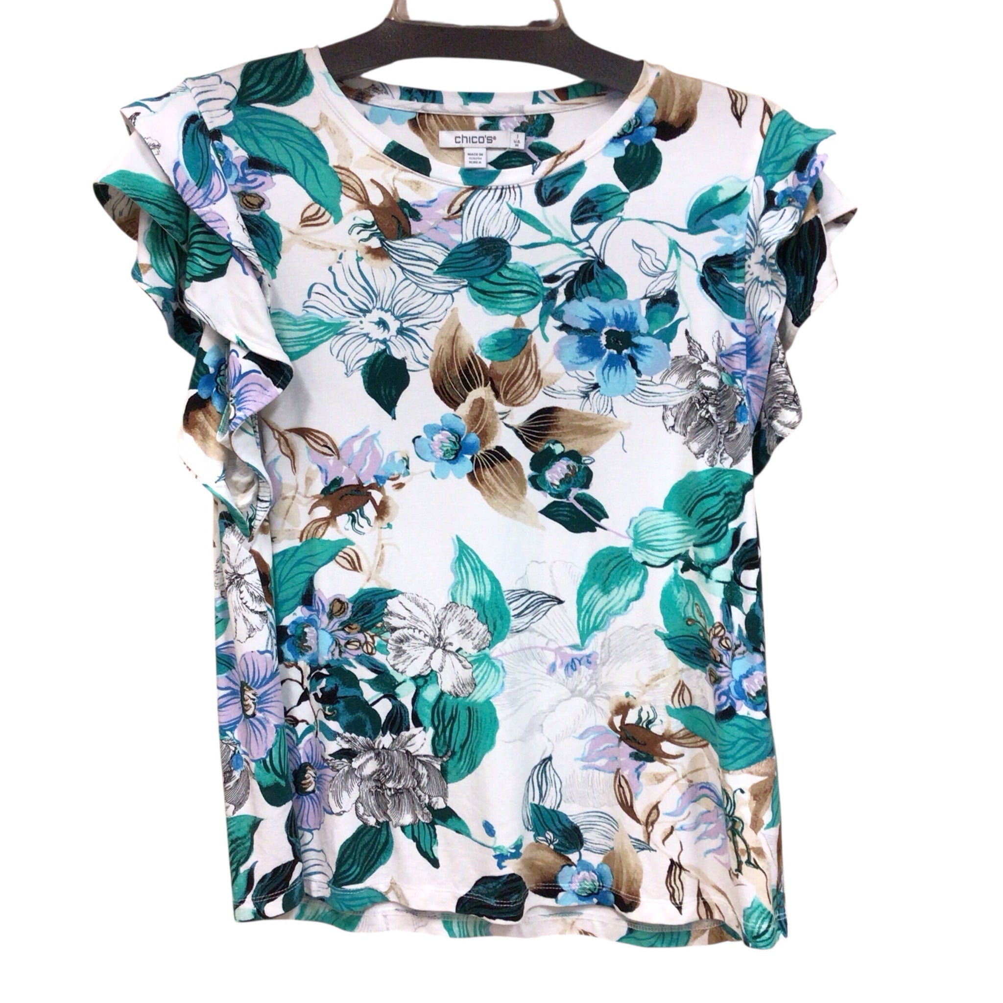 Chico's Size Medium Short Sleeve