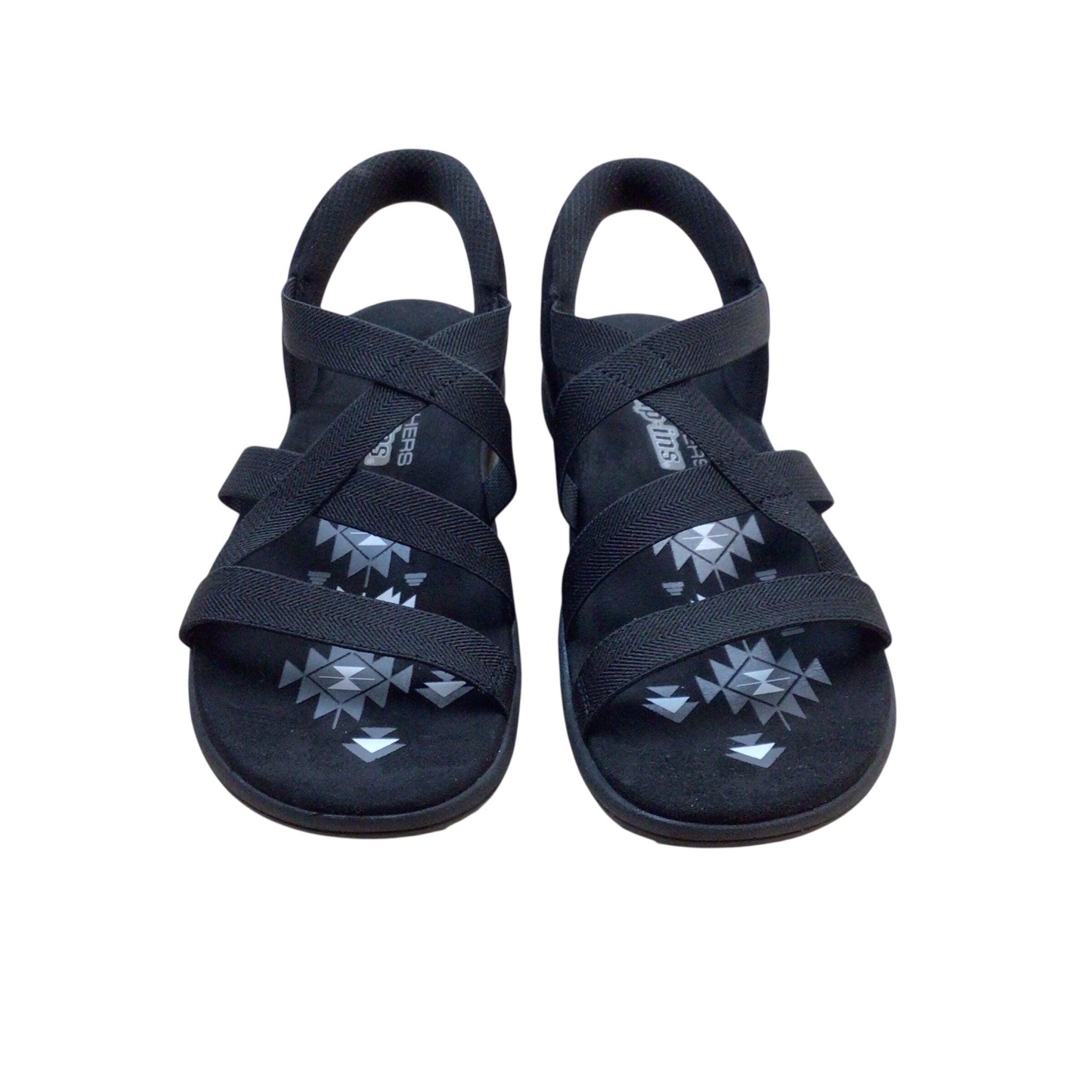 Skechers Black Size 8 Sandals