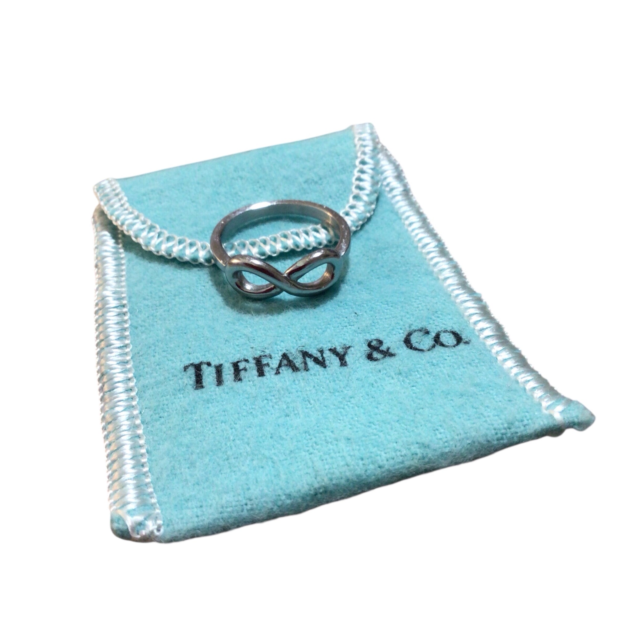 Tiffany & Co. インフィニティ リング AG925 Tiffany & Co Sterling Silver Infinity Ring Size 7