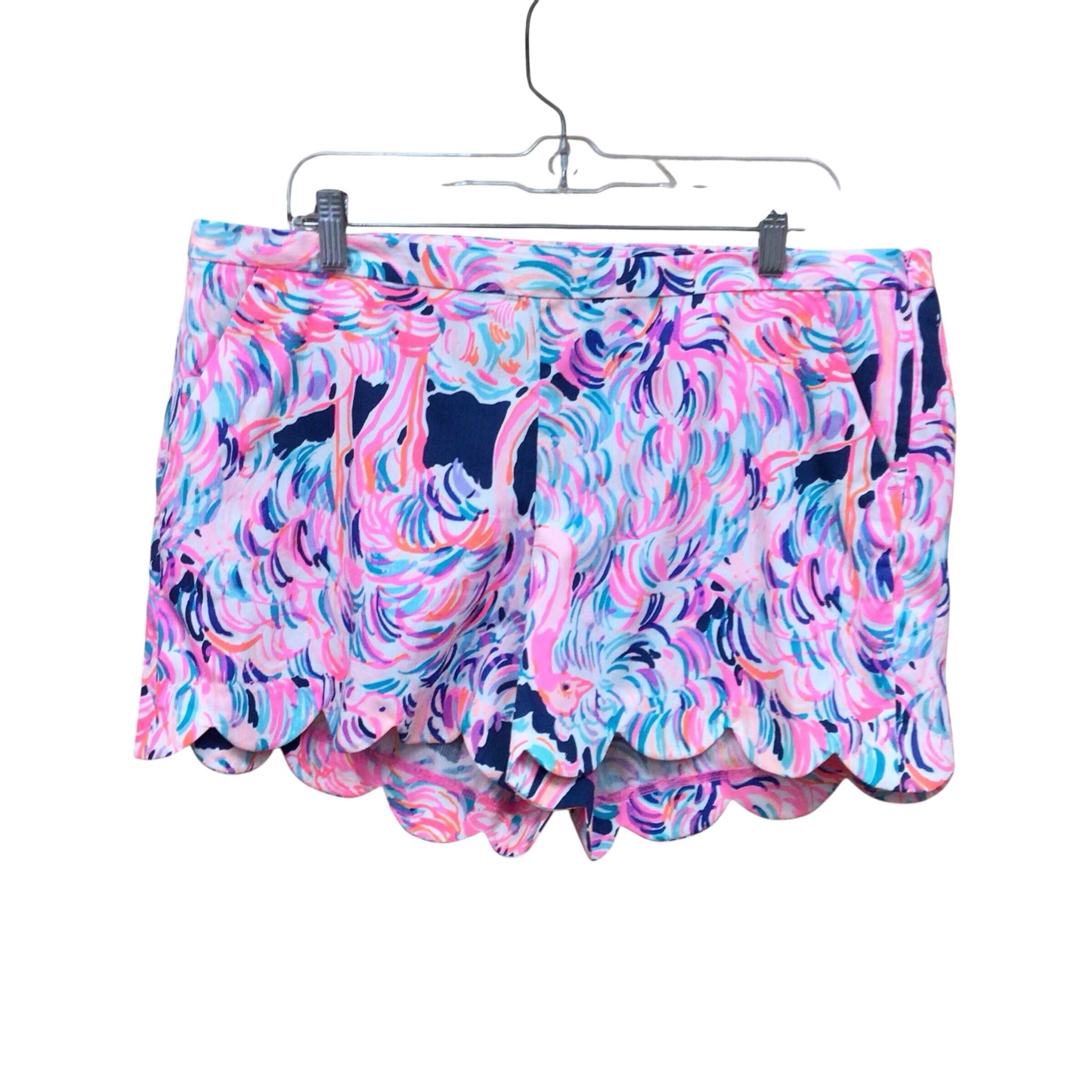 Lilly Pulitzer "Magnolia Head In The Sand" Shorts Size 14 NWT