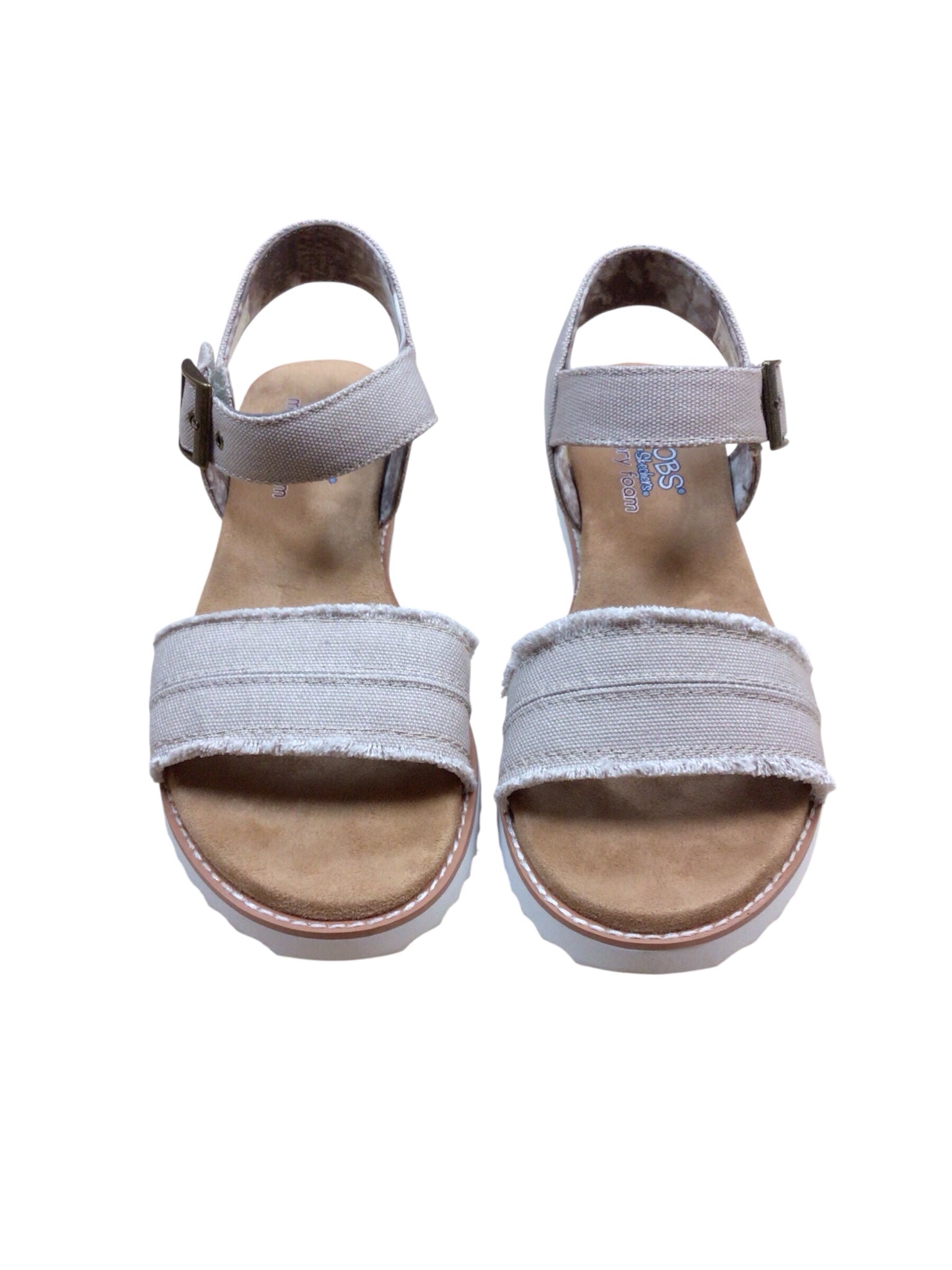 Bob's Skechers "Desert Kiss-Adobe Princess" Tan Sandals Size 8.5