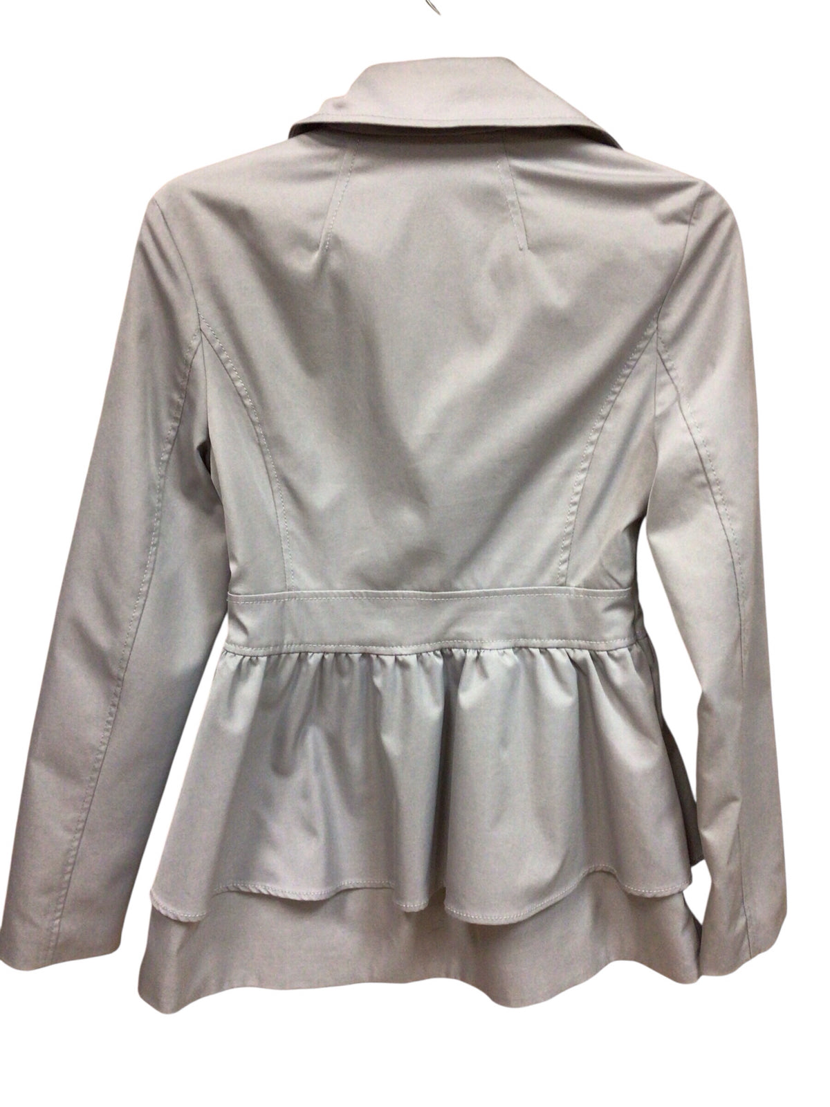 Candies Long Sleeve Gray Button Down Jacket Size Small
