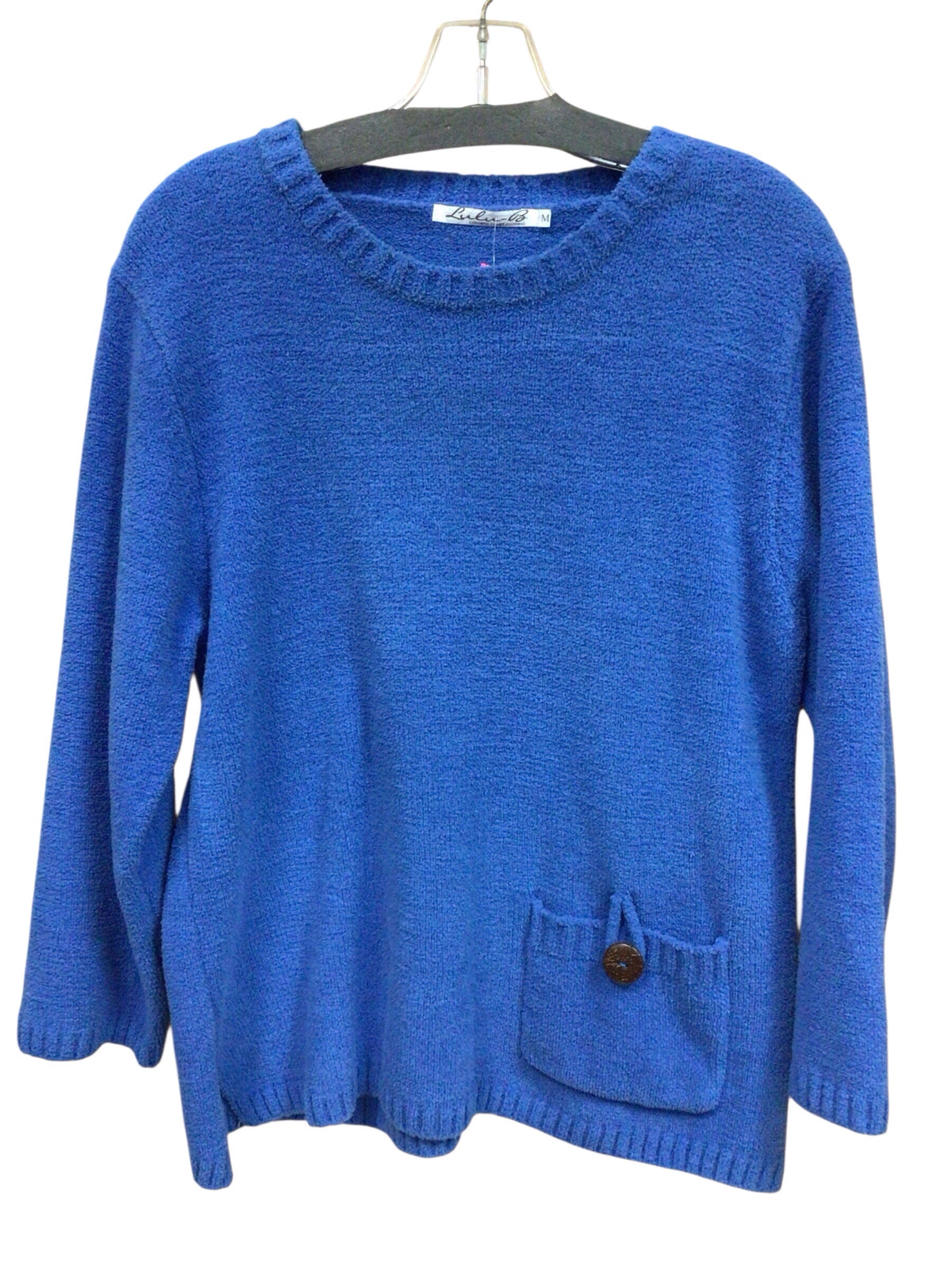 Lulu B Blue Long Sleeve Sweater Size Medium