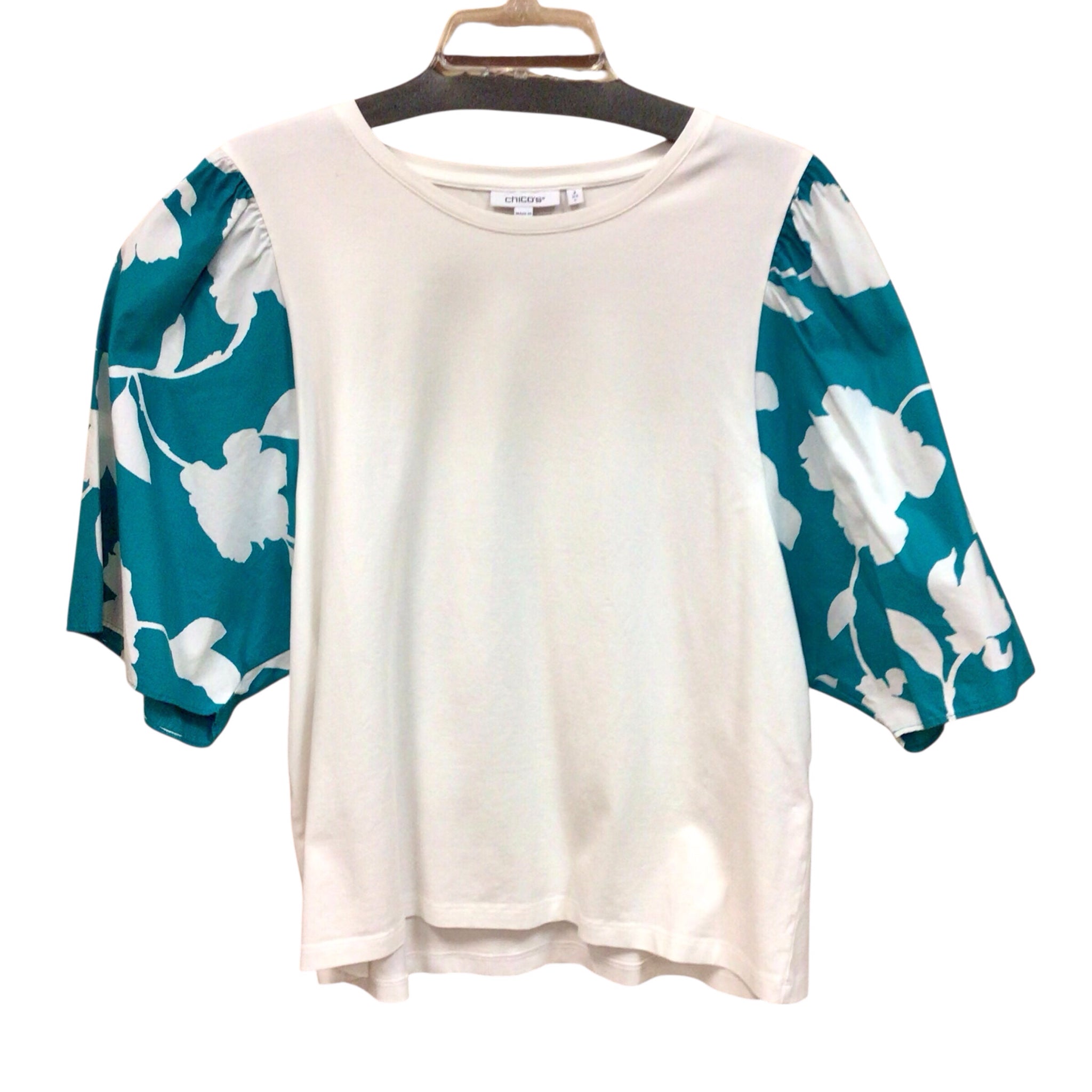 Chico's Large Short Sleeve Top