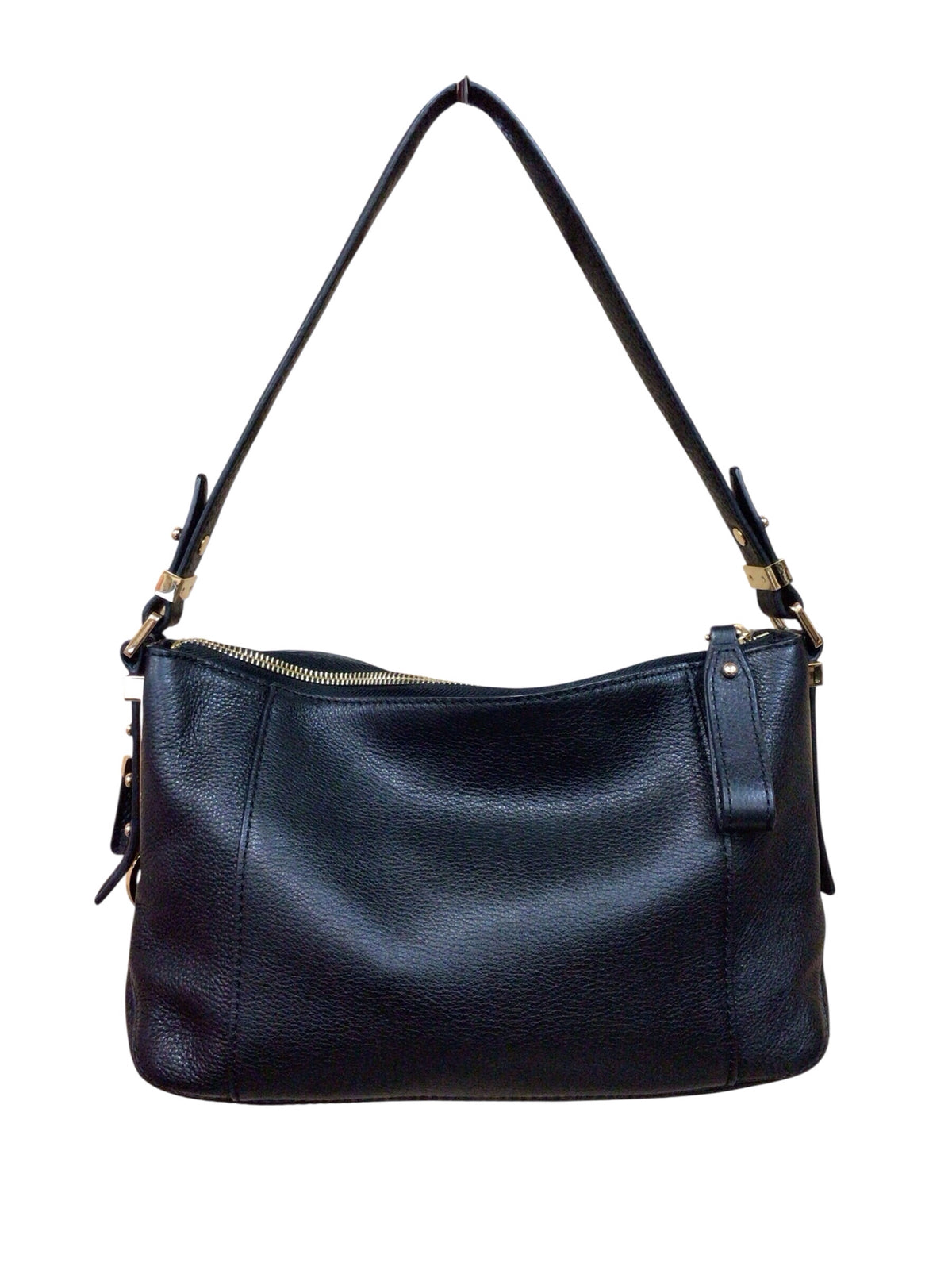 Michael Kors Black Pebbled Leather Shoulder Bag