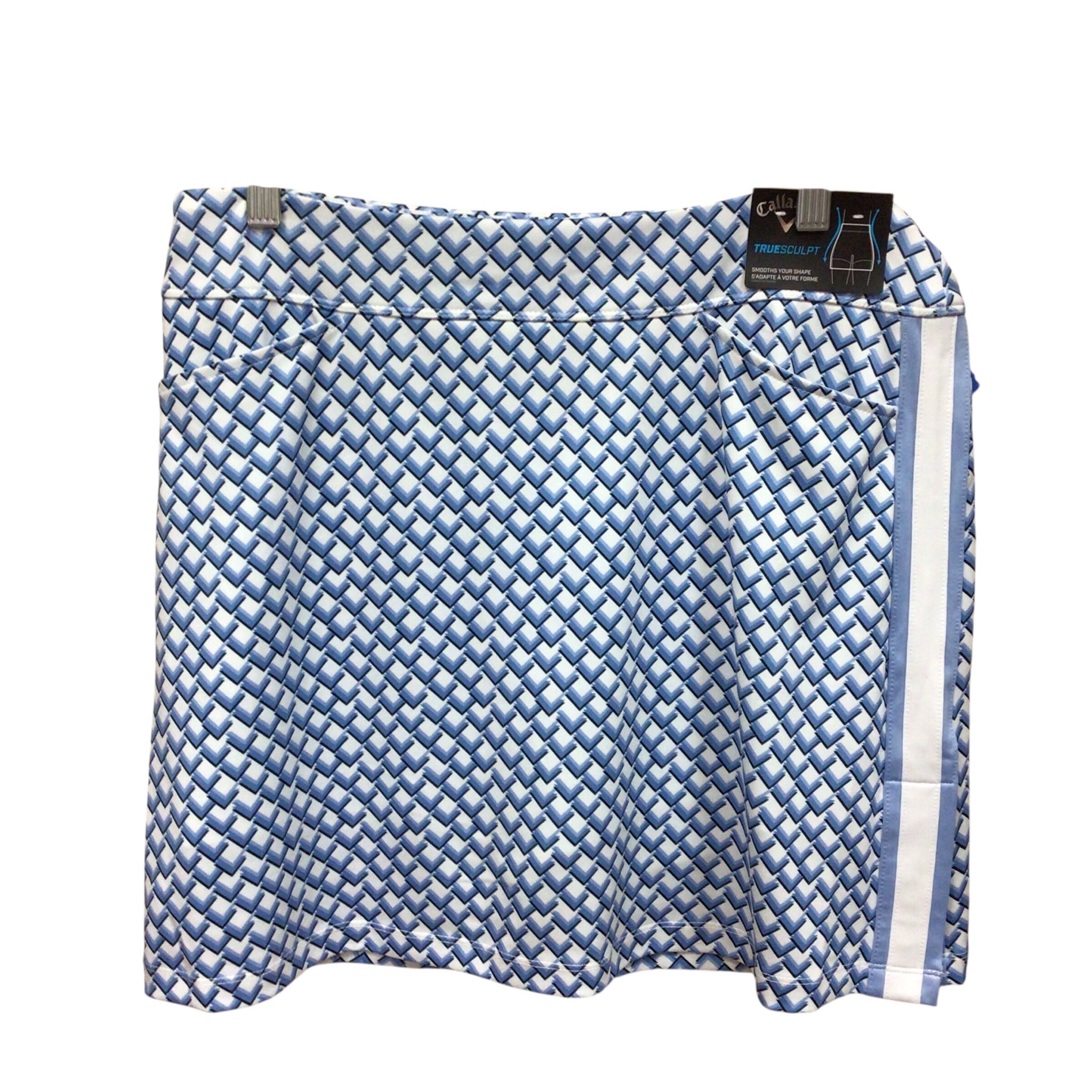 Callaway Blue & White Skort Size Medium NWT