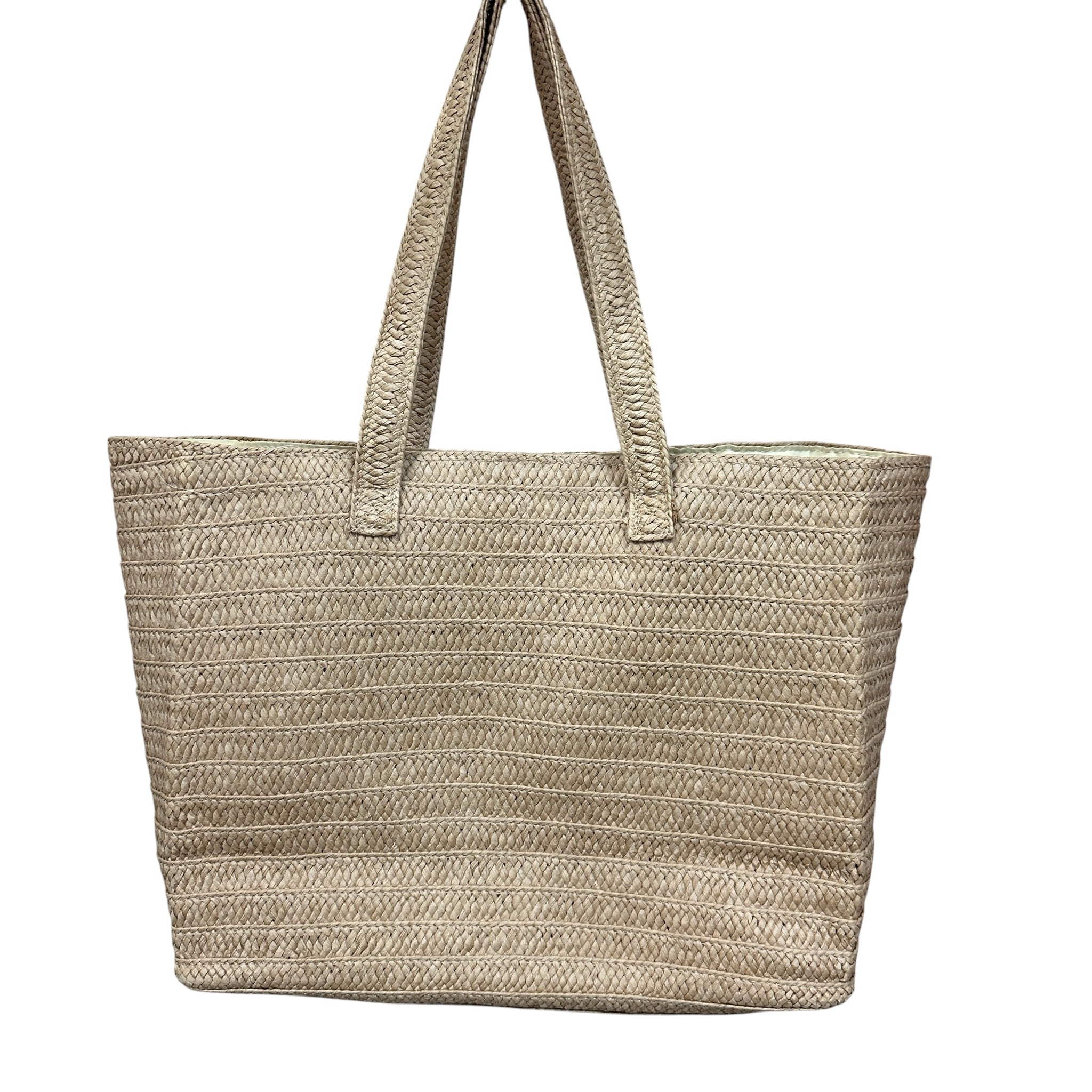 Live in Style Large Straw Tote Bag