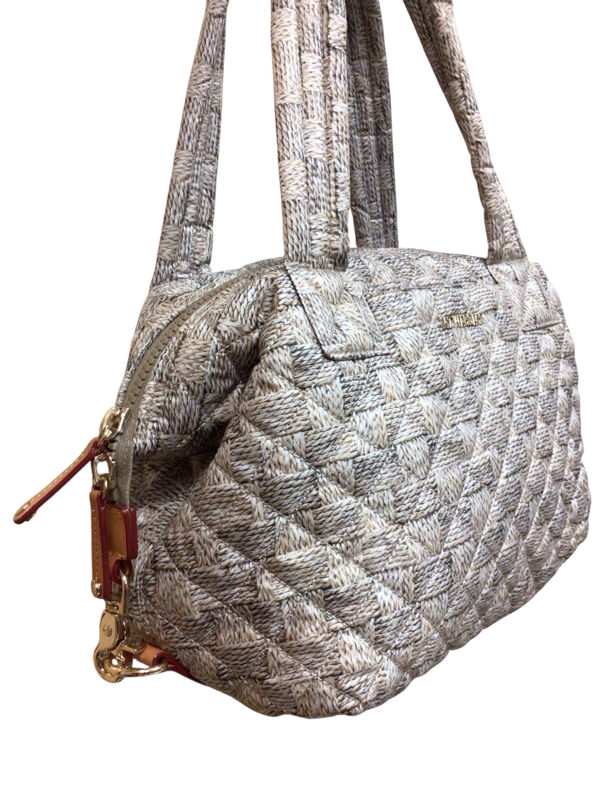 MZ Wallace Medium "Sutton" Nylon Satchel Crossbody
